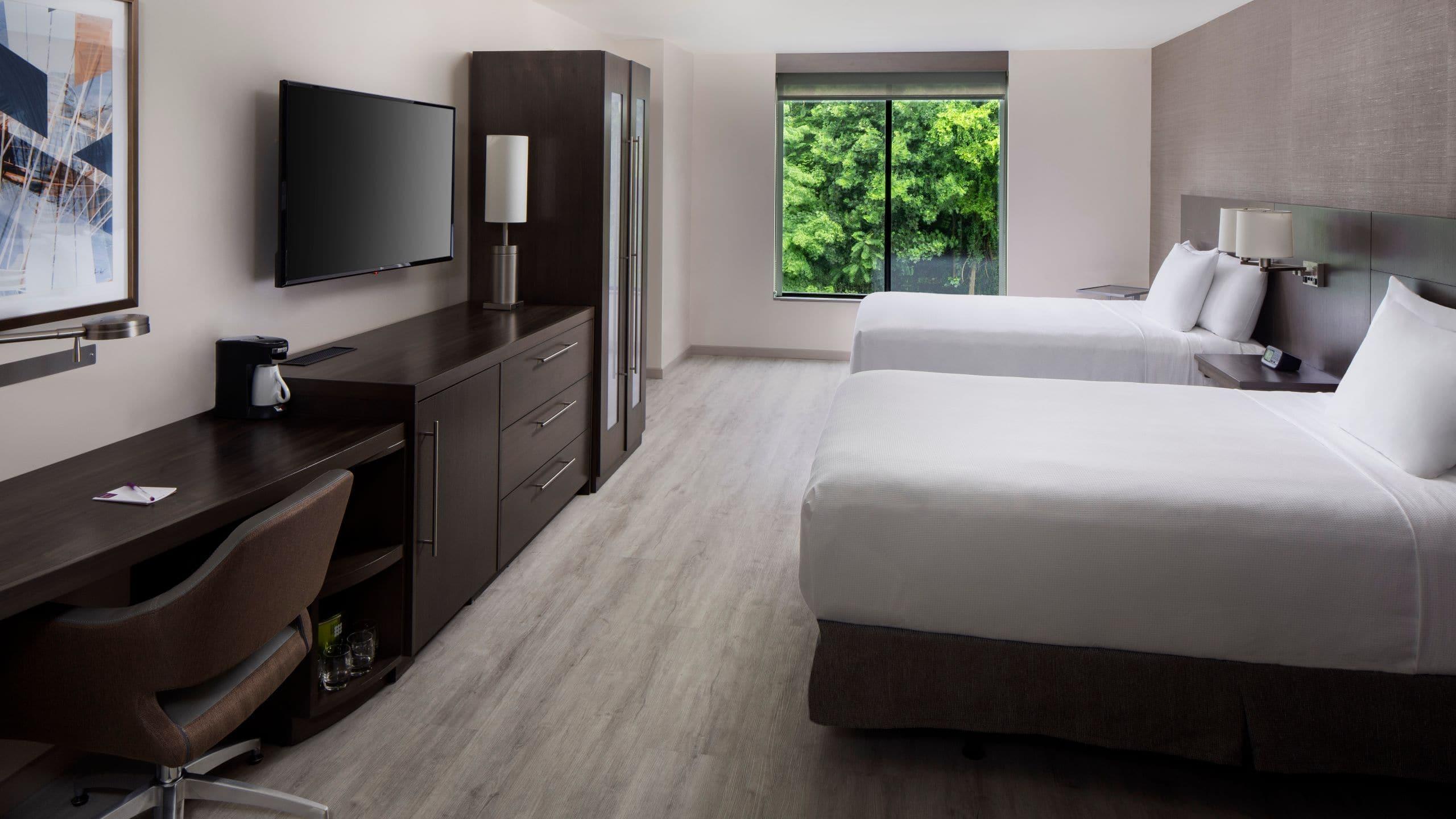 Double Two Queen Beds