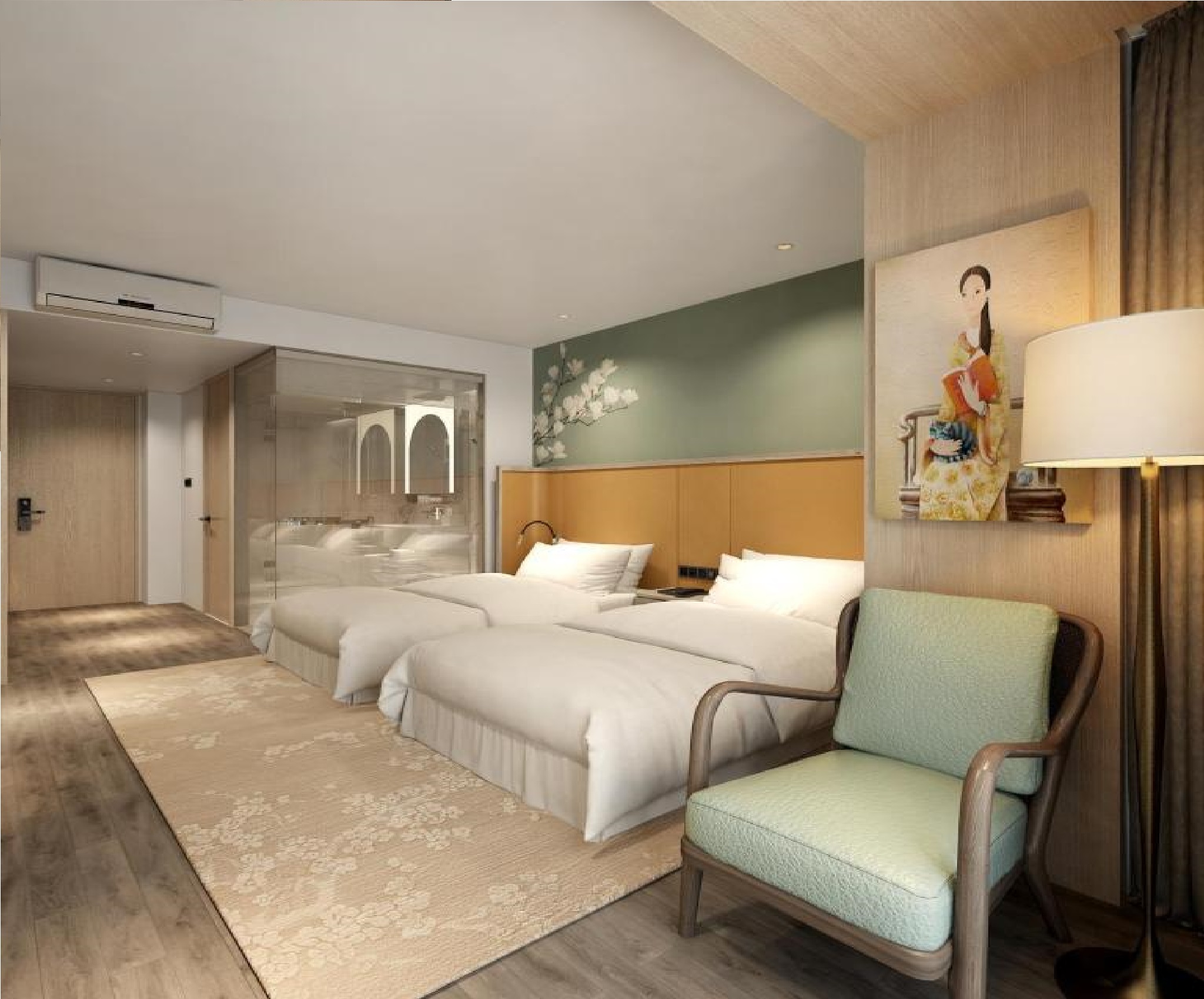 Twin Deluxe City View