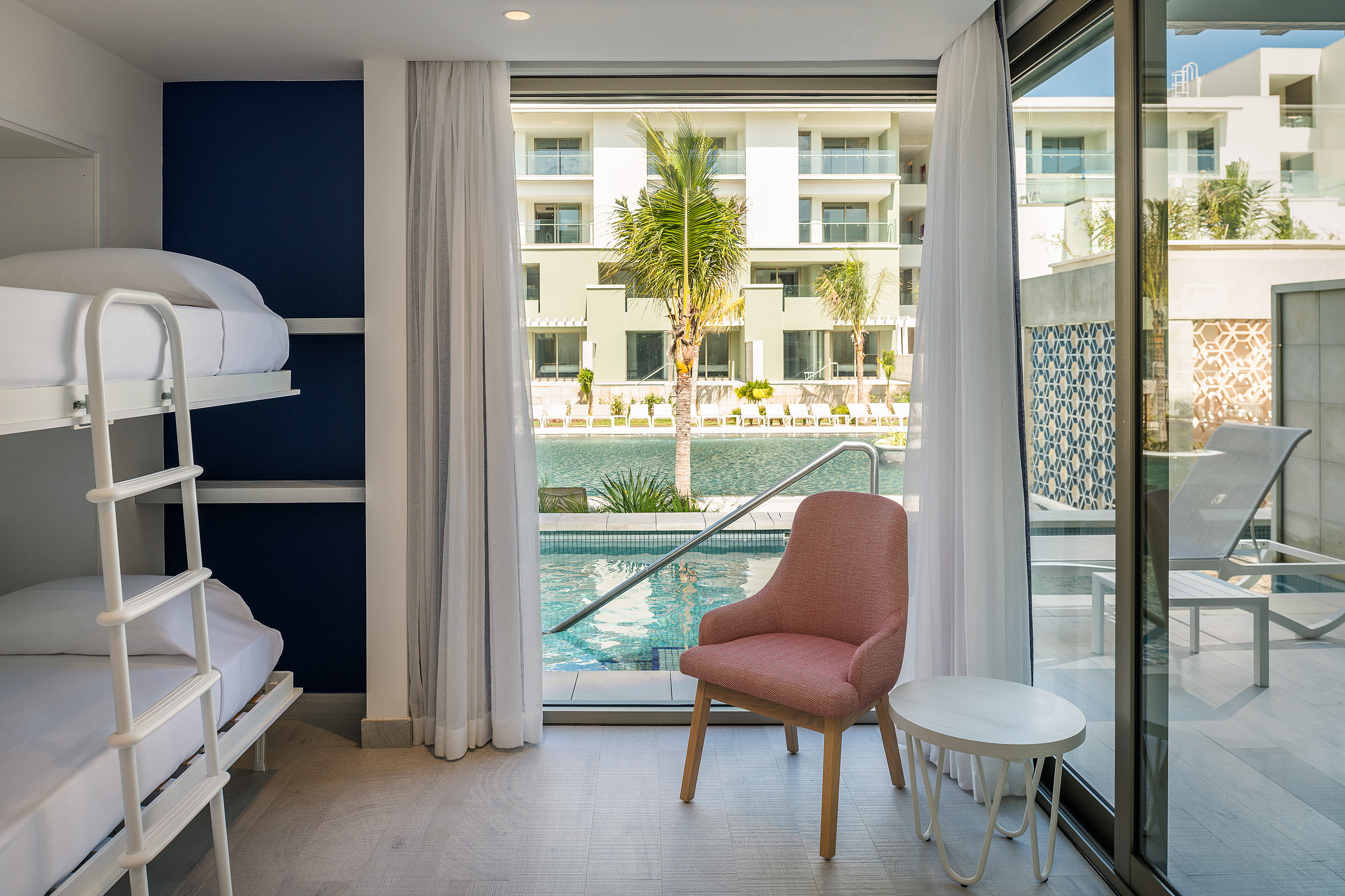 Family Room with Private Pool