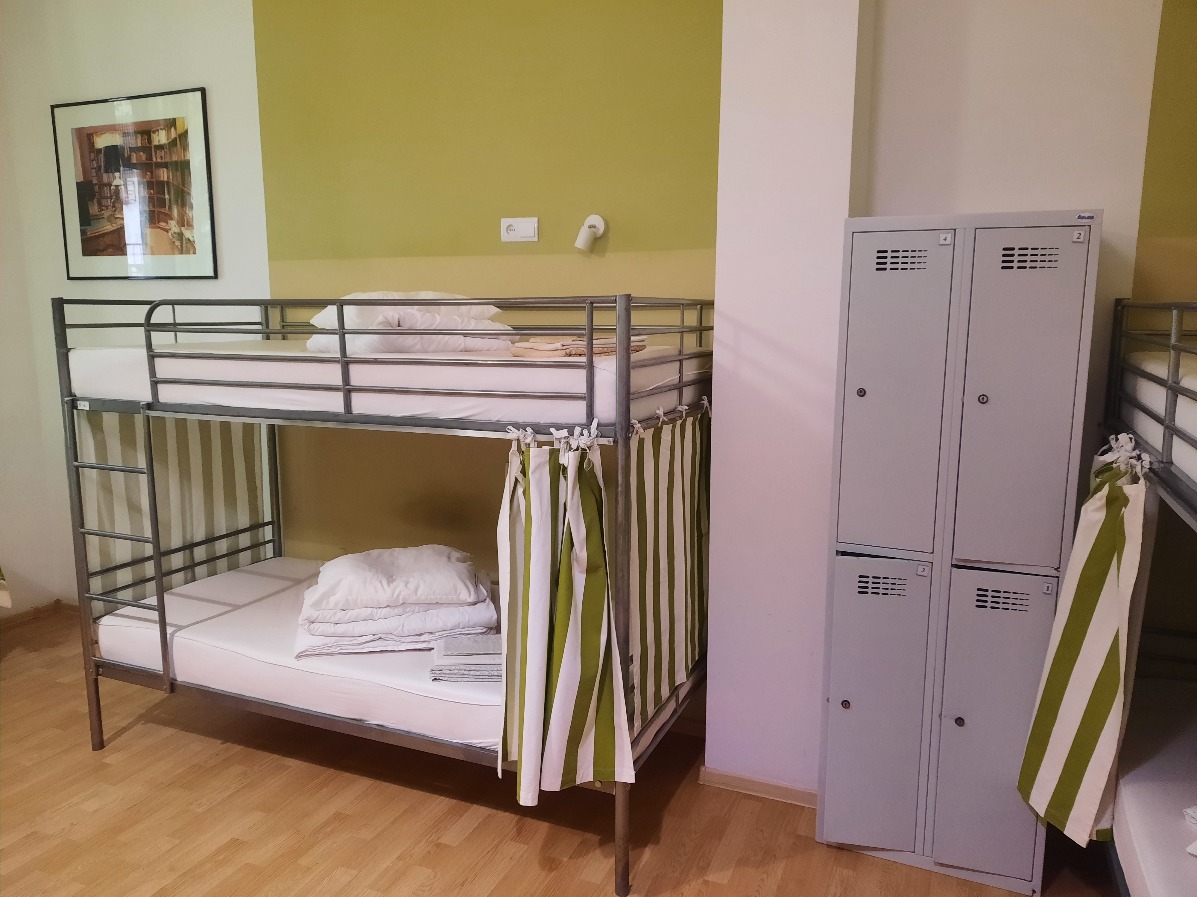Bed in Dormitory Male Room