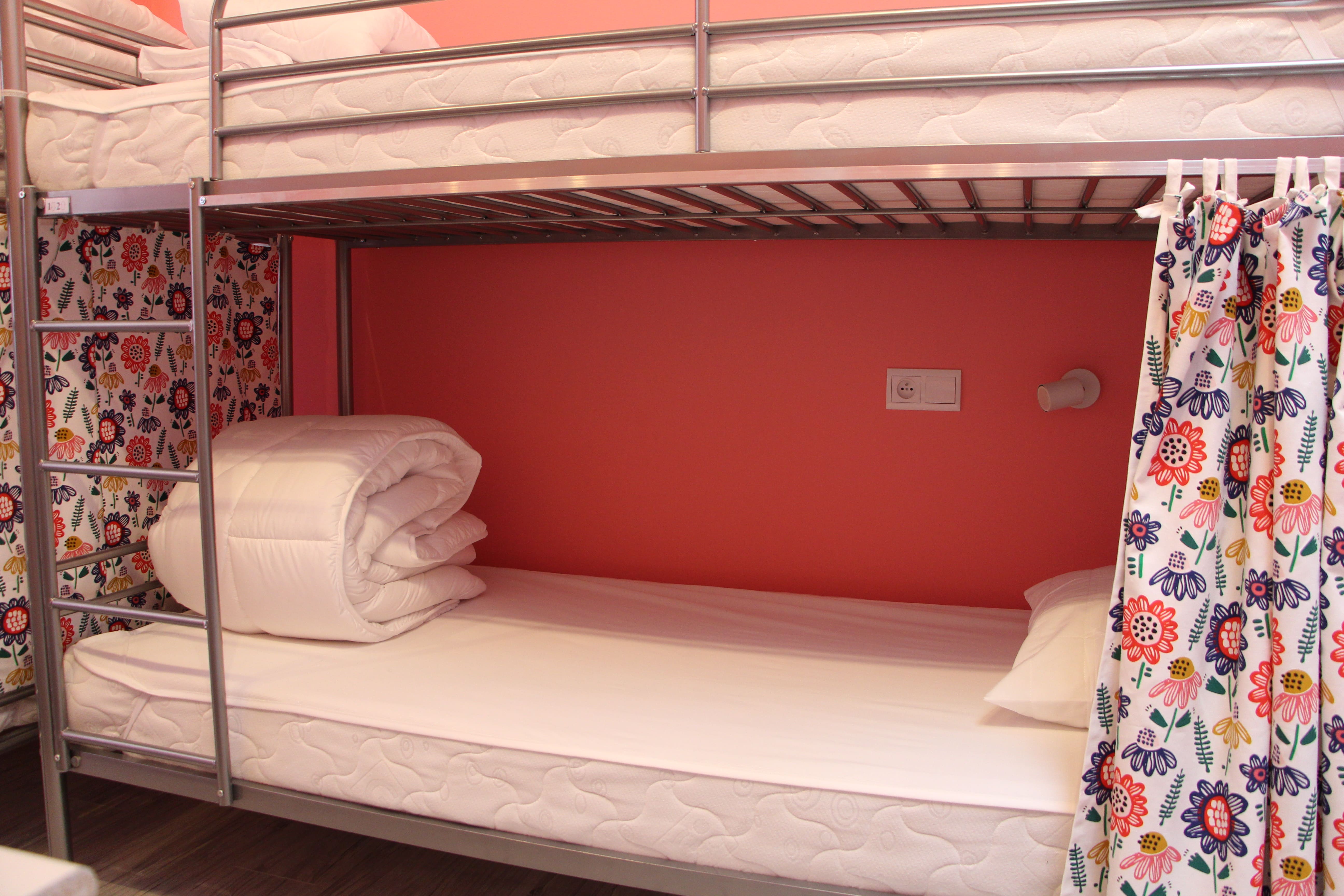 Bed in Dormitory Female Room