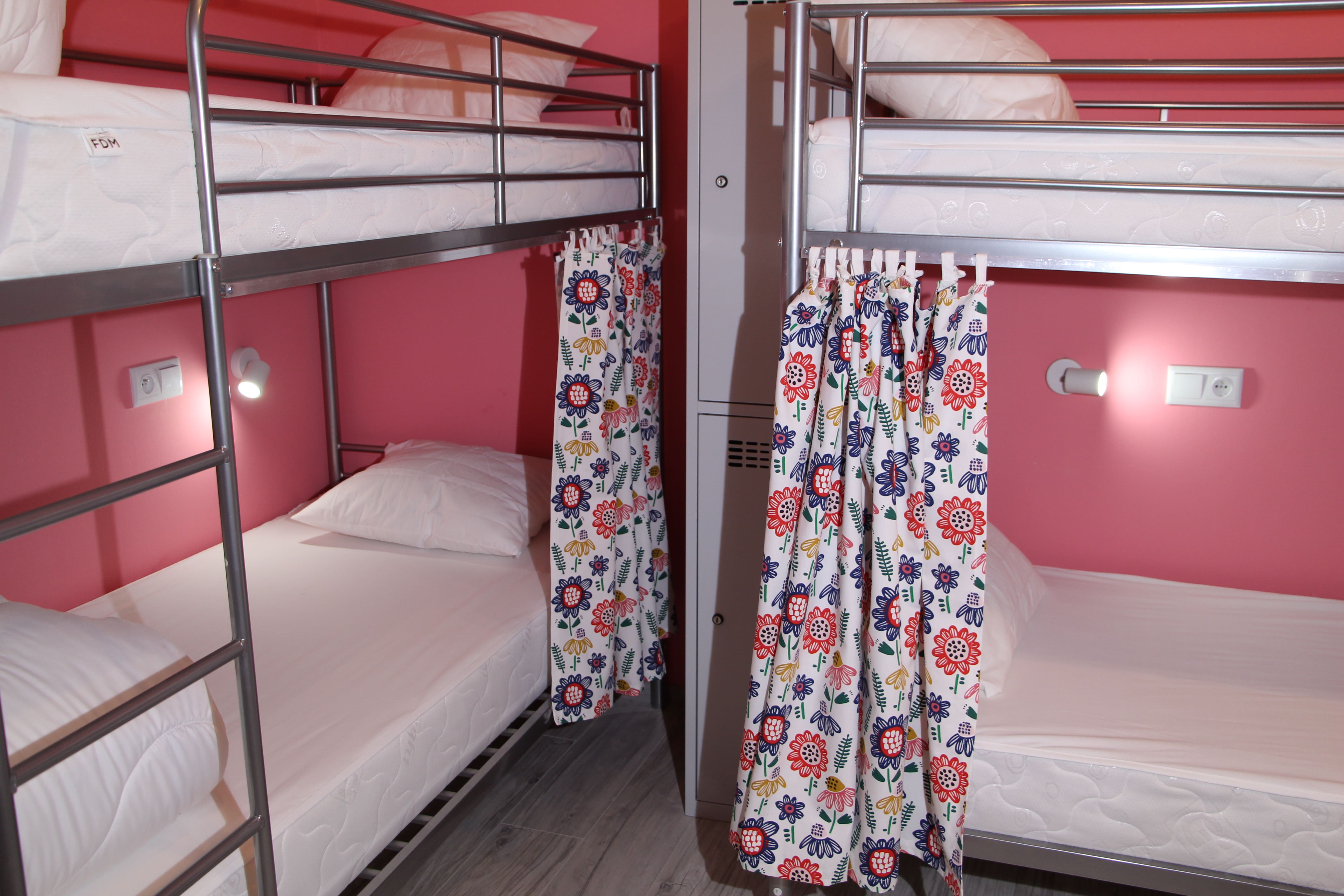 Bed in Dormitory Female Room