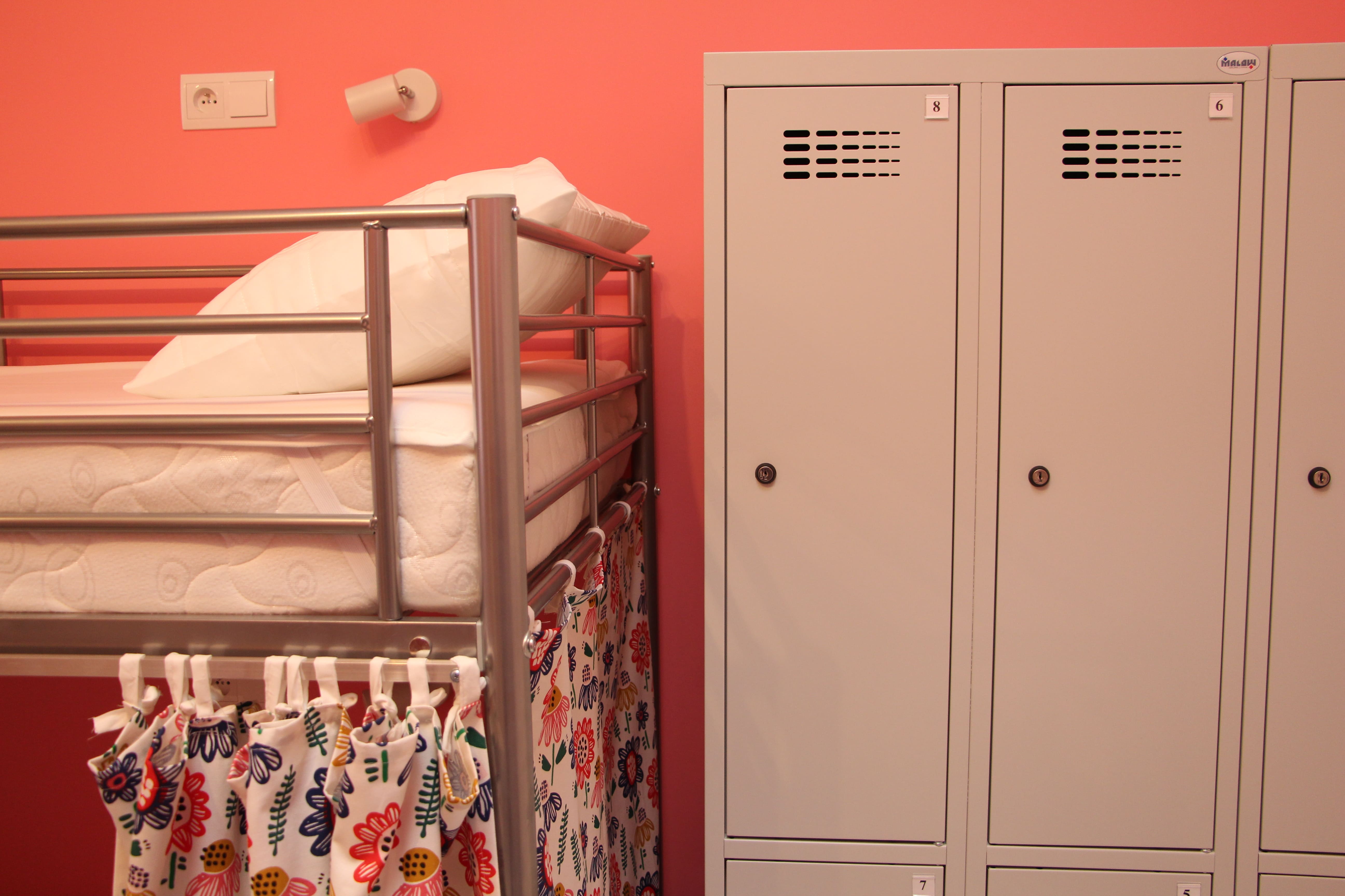 Bed in Dormitory Female Room