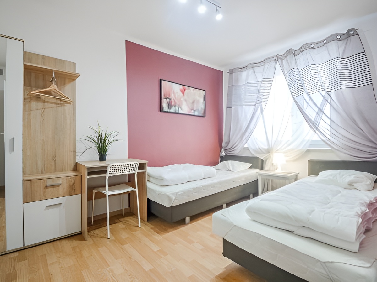 Twin with Shared Bathroom