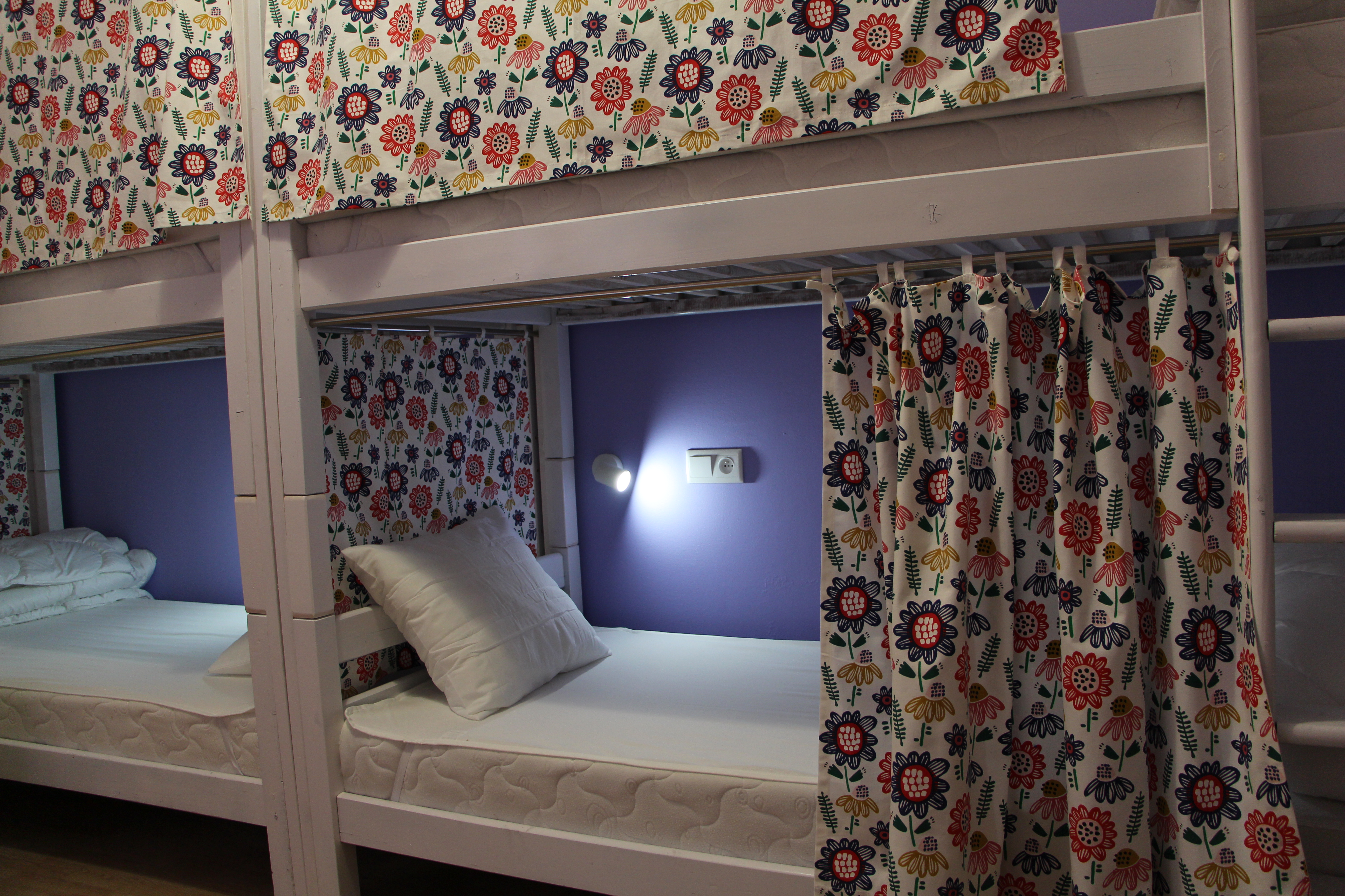 Bed in Dormitory Capacity 8 with Shared Bathroom