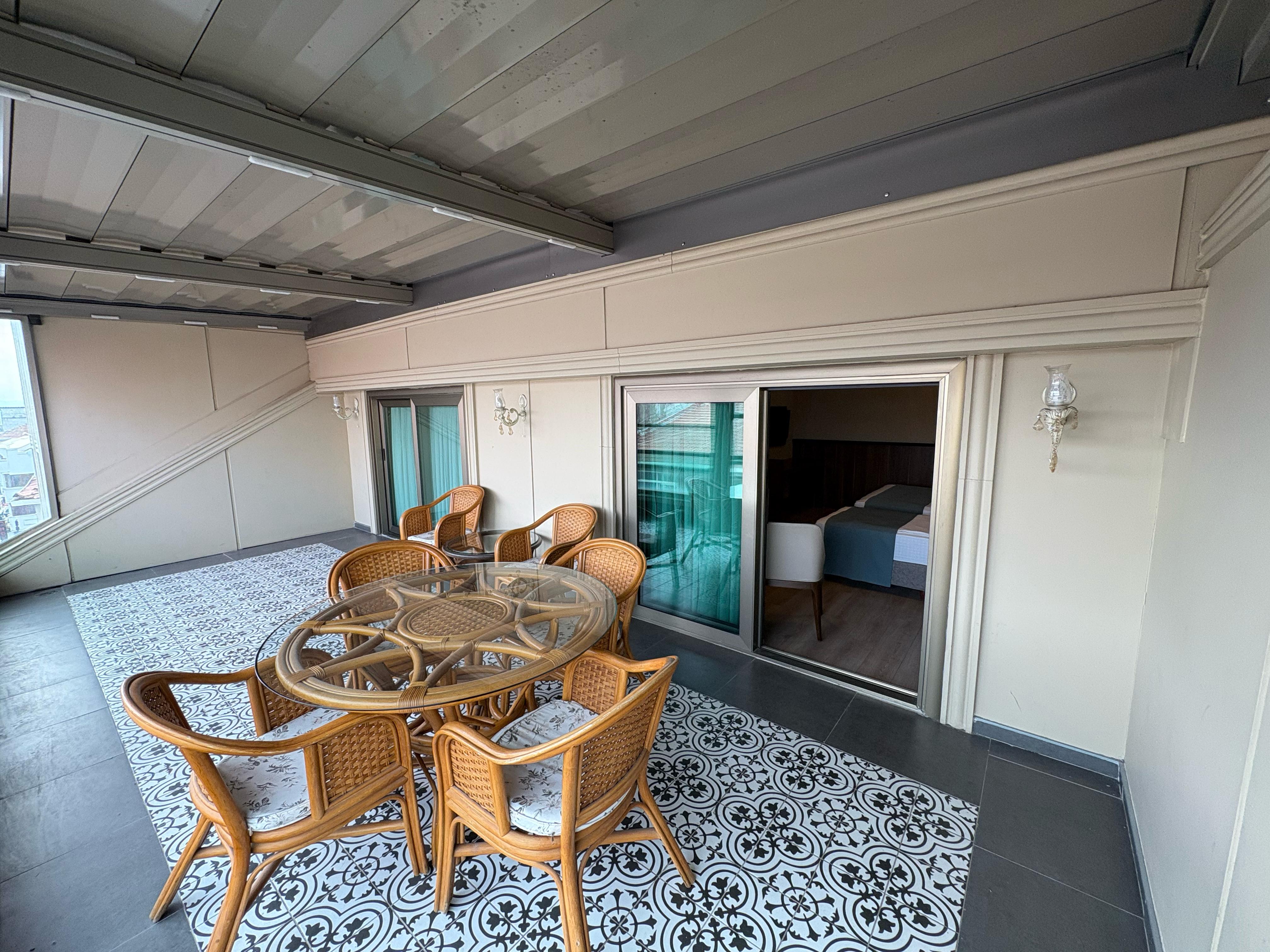 Family Room with Balcony