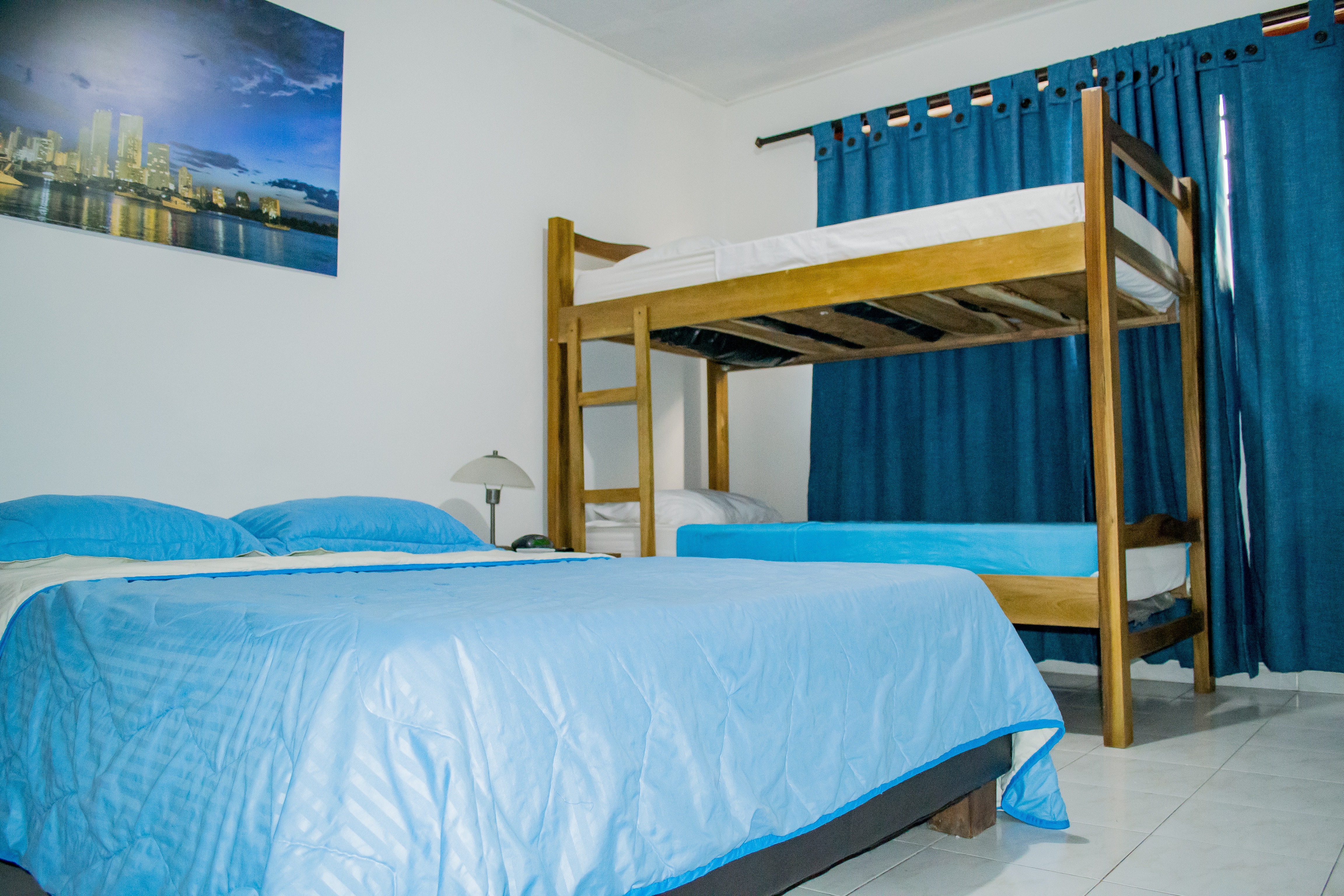 Family Room with Shared Bathroom