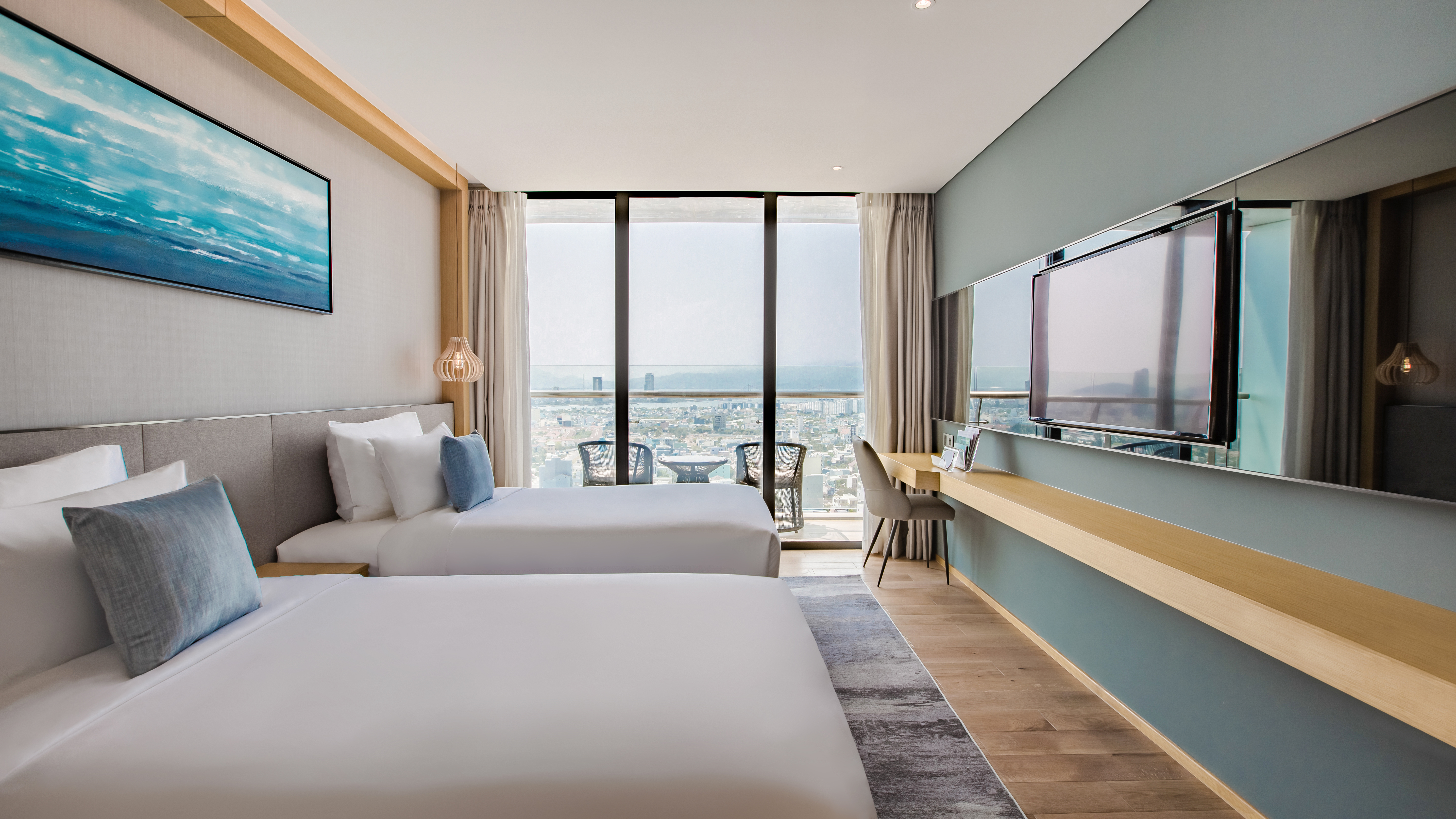 Twin Superior City View