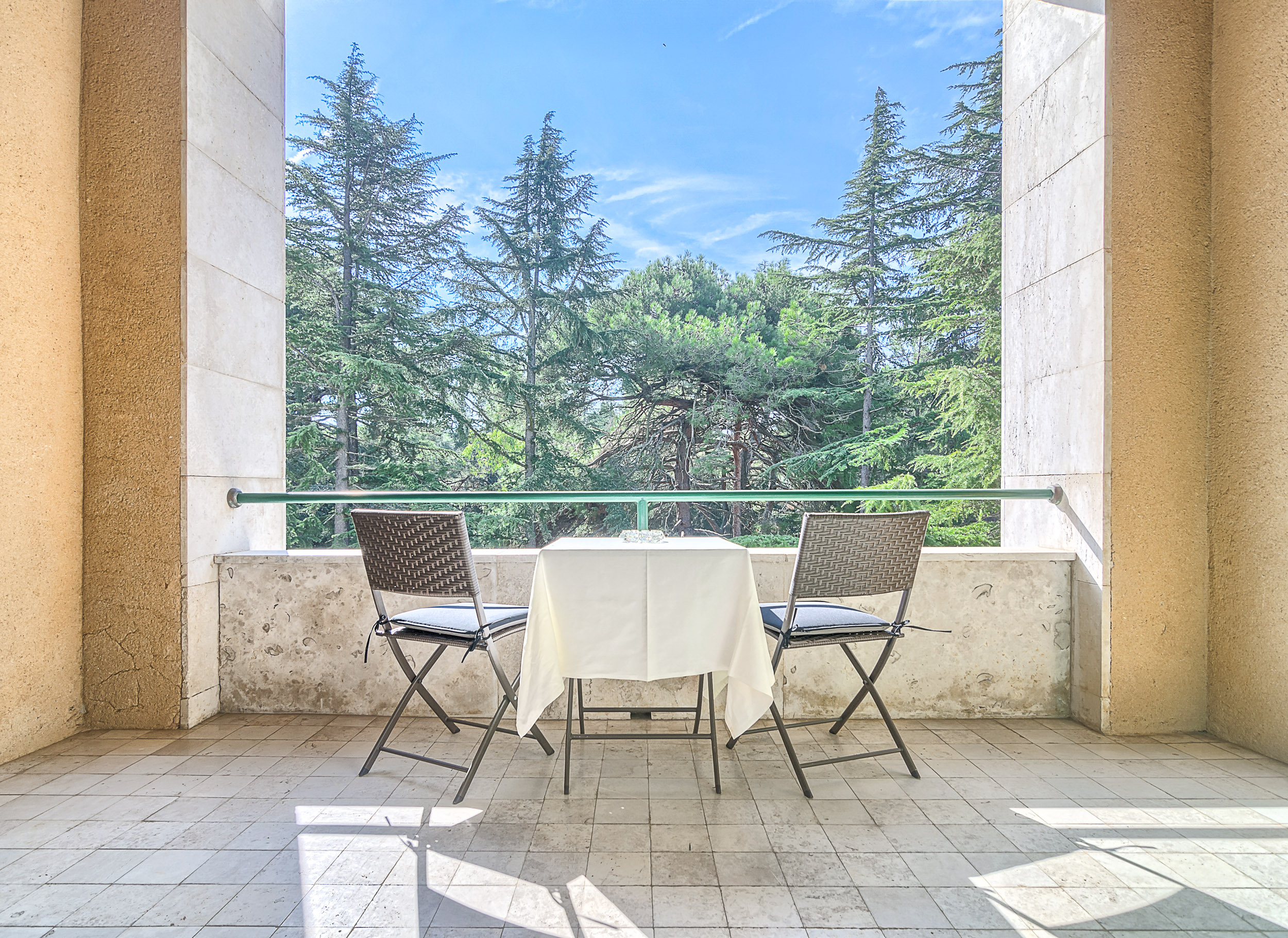 Double Park View with Balcony