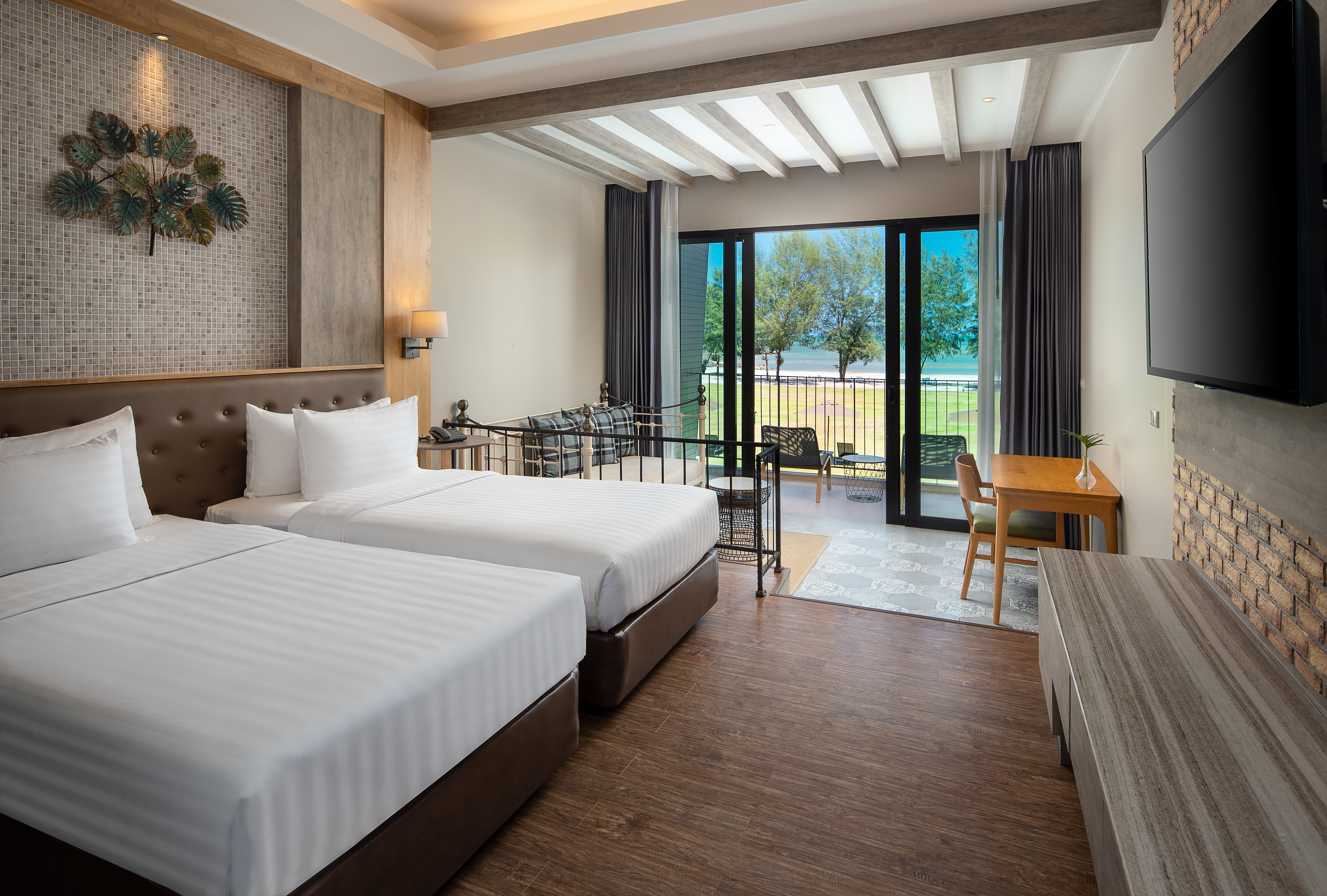 Double or Twin Deluxe Pool View