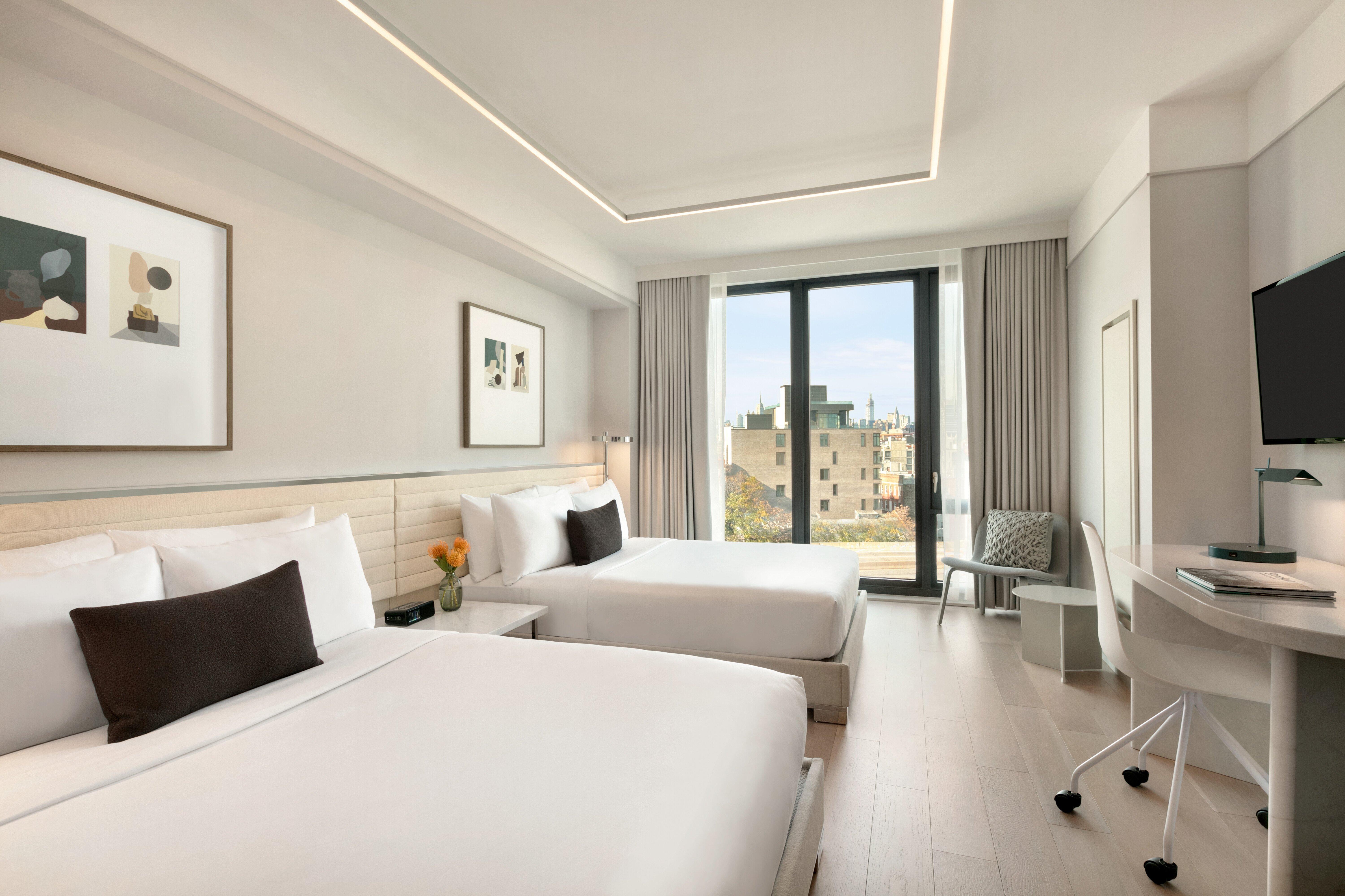 Quadruple Two Double Beds