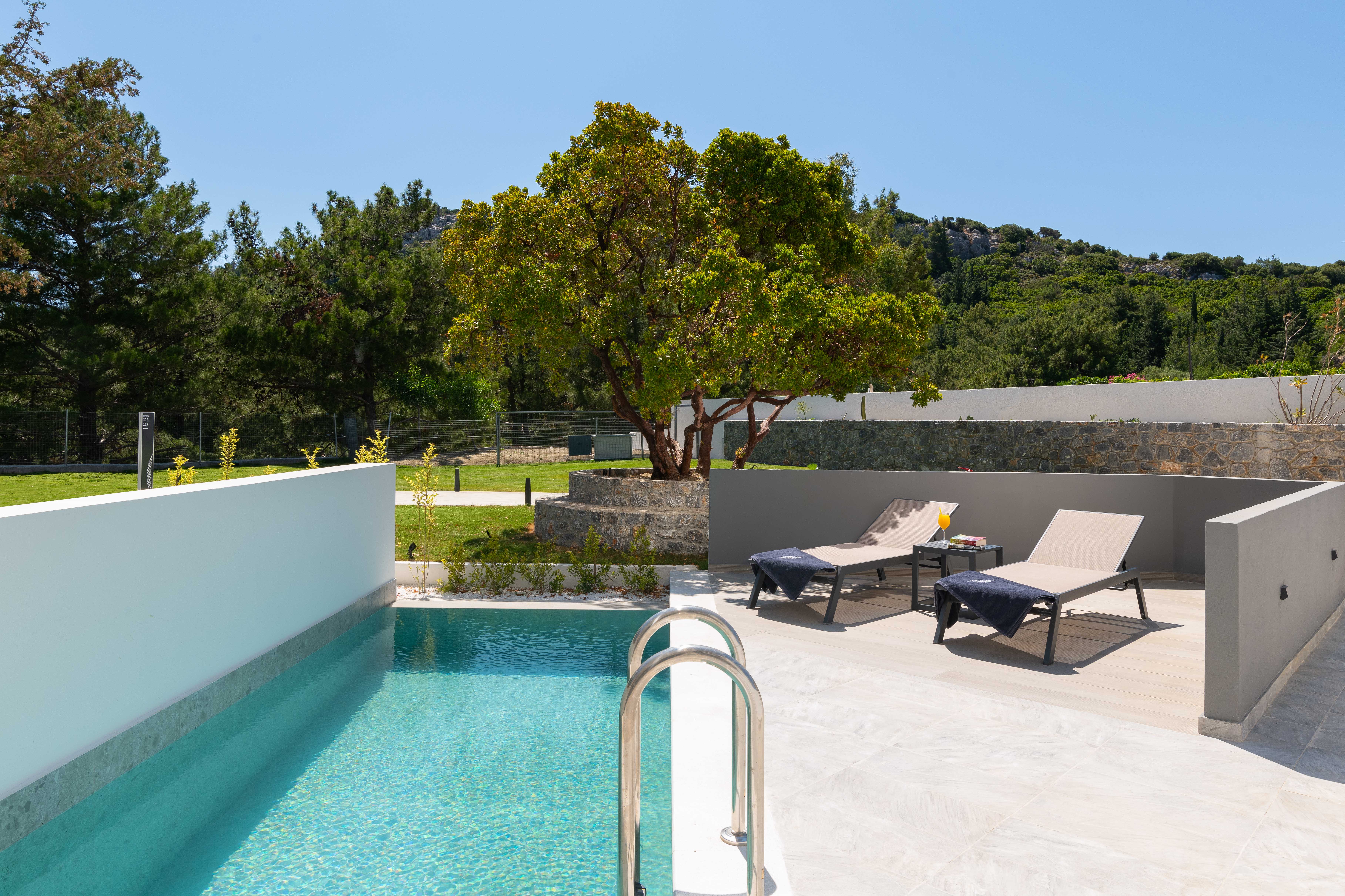 Double or Twin Deluxe with Private Pool