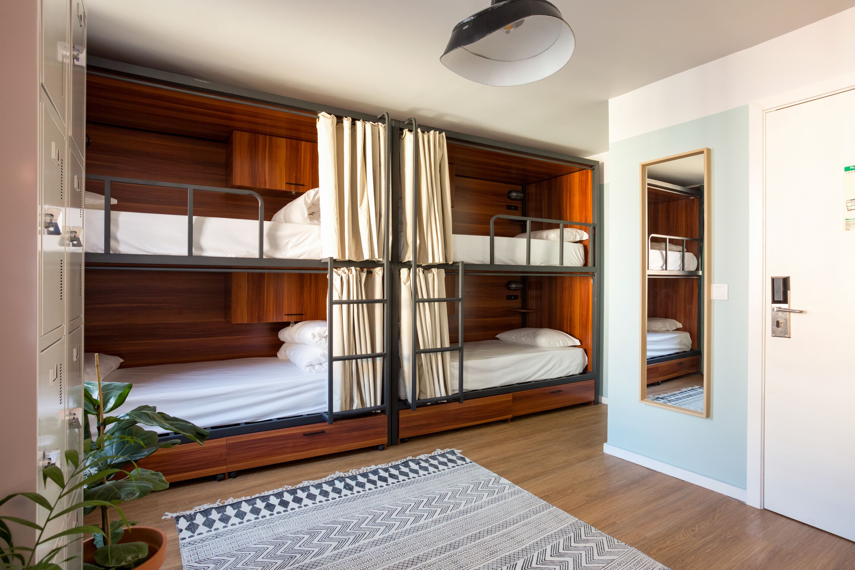 Bed in Dormitory Female Room