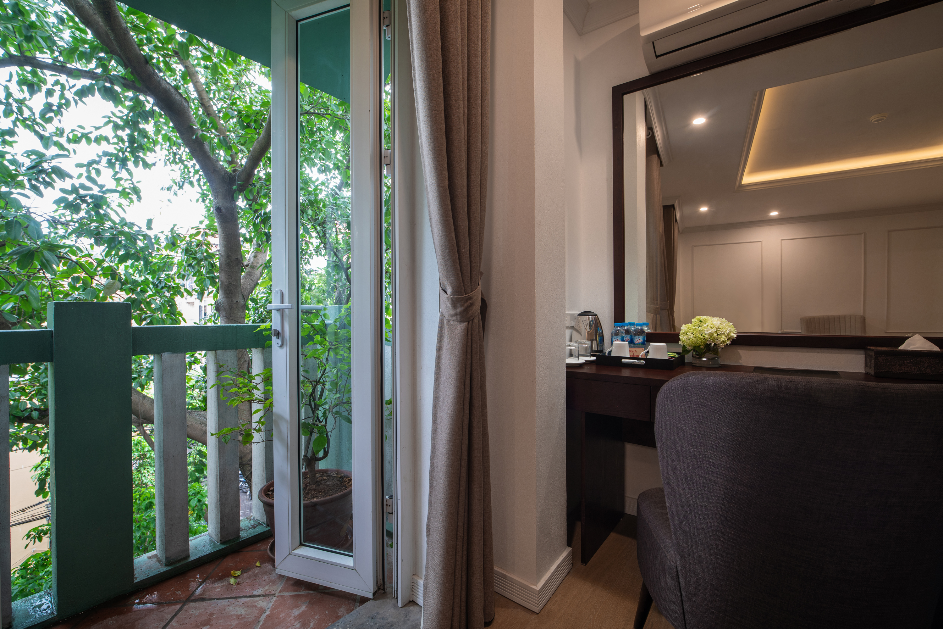 Family Room with Balcony