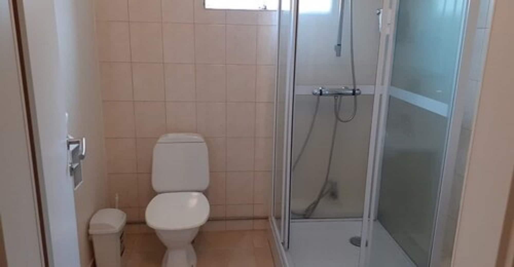 Family Room with Shared Bathroom