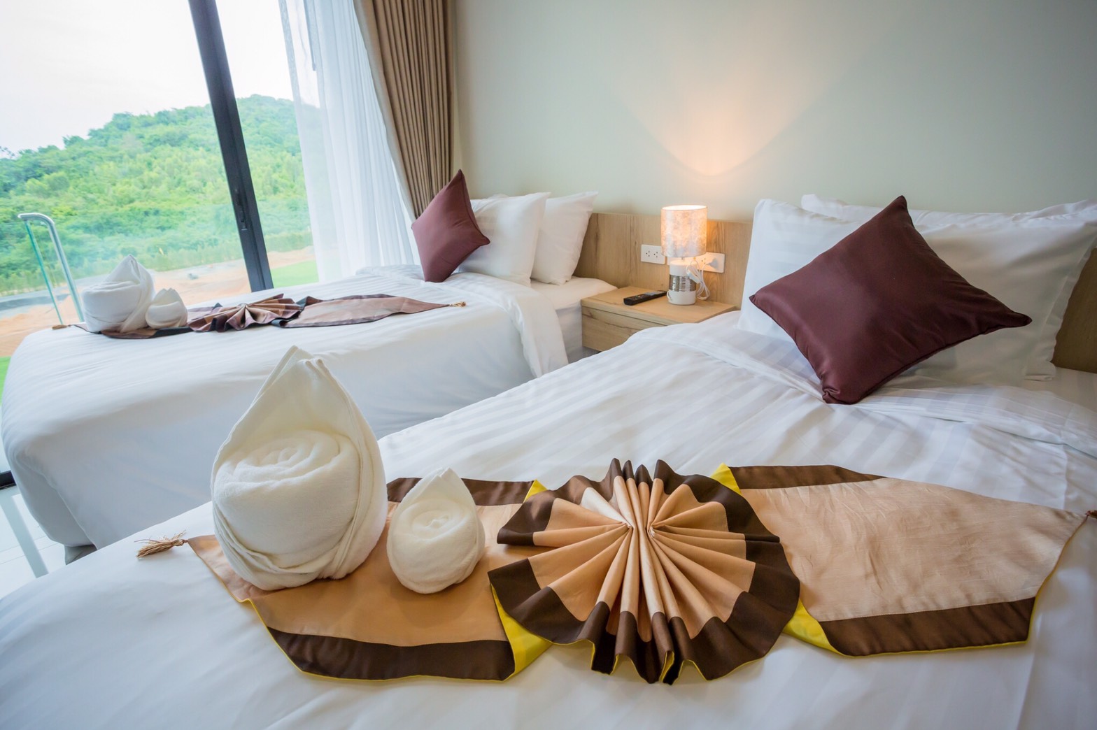 Double or Twin Deluxe Mountain View