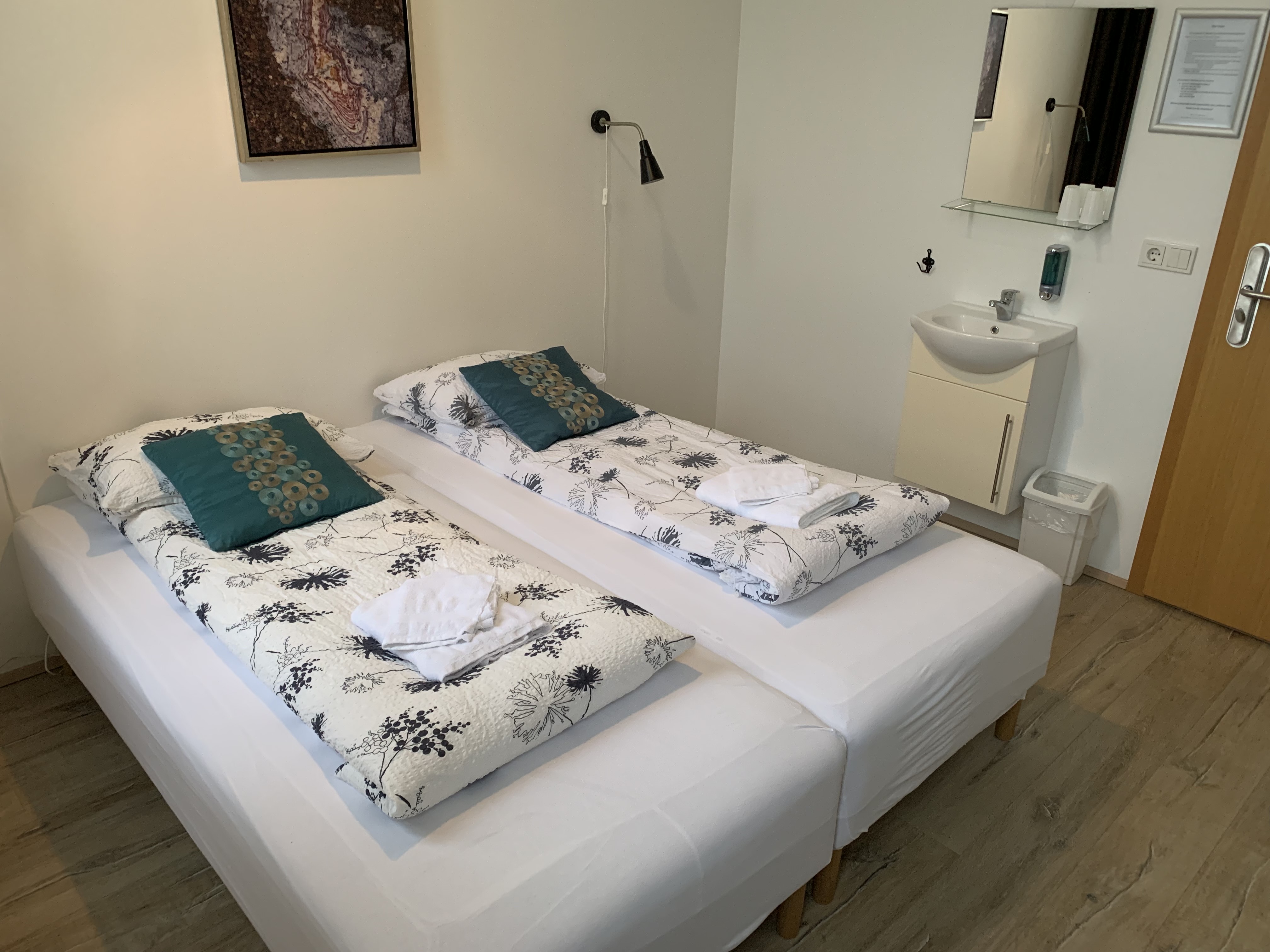 Family Room with Shared Bathroom