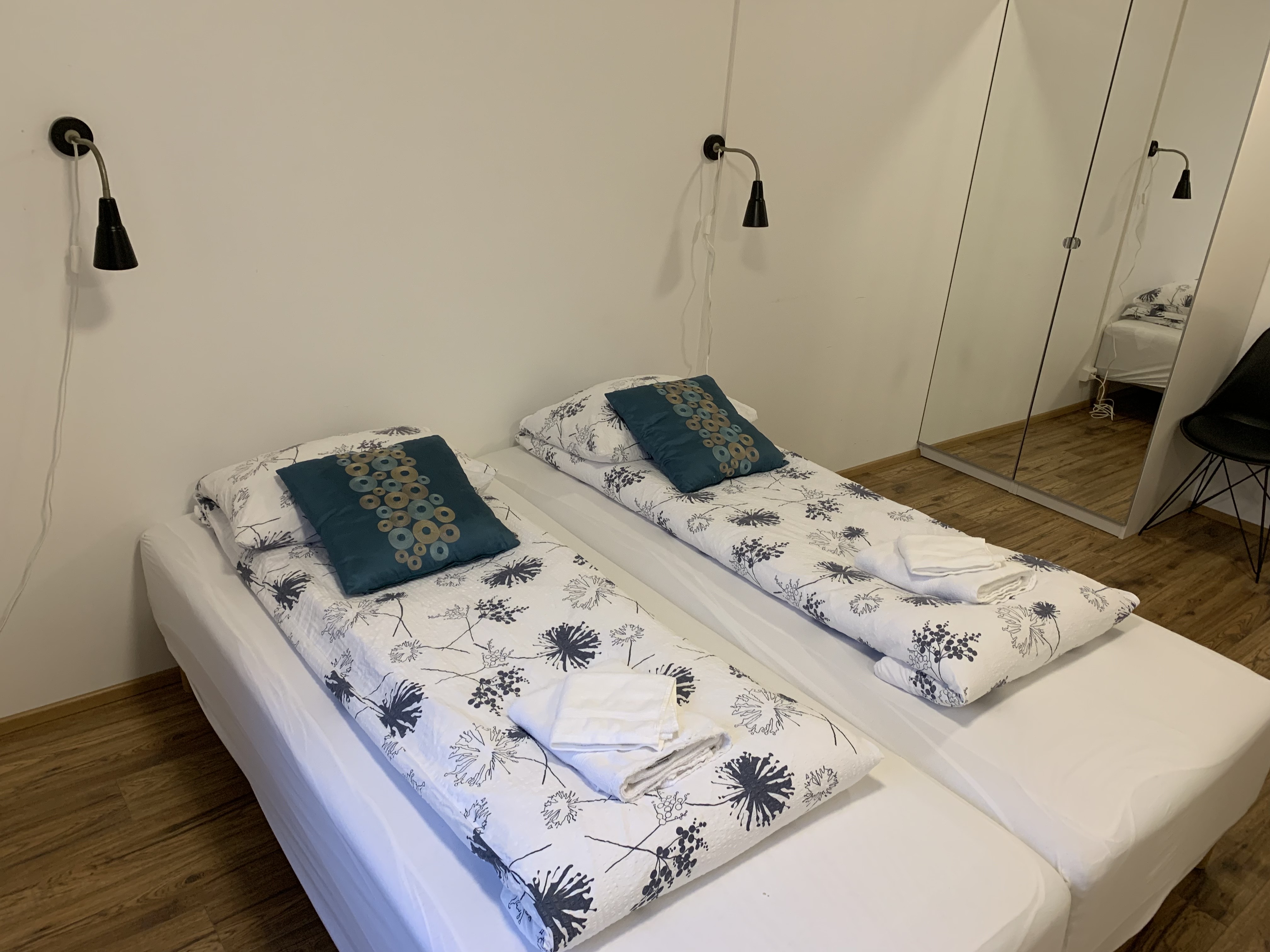 Twin Economy with Shared Bathroom