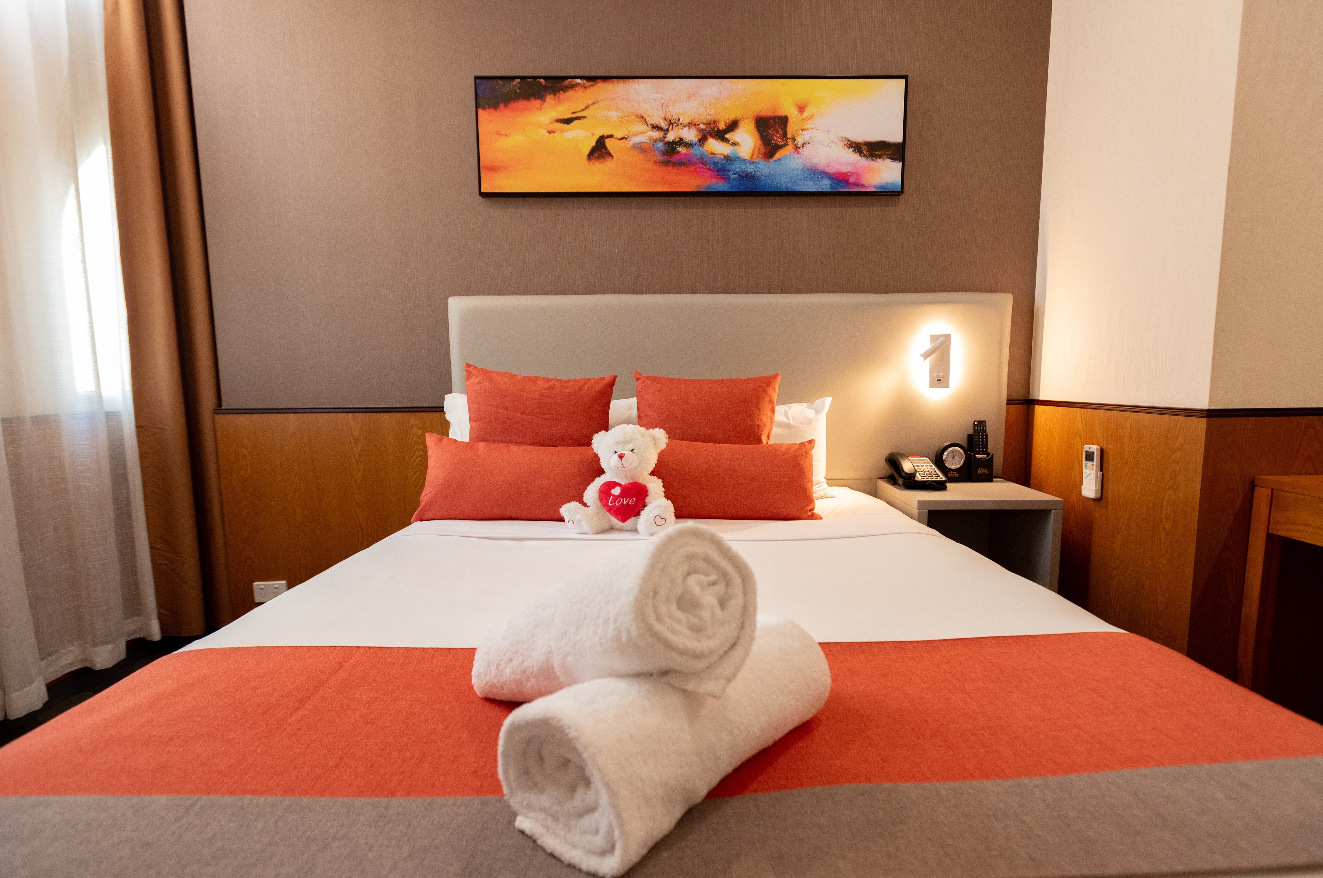 Double Queen Size Bed