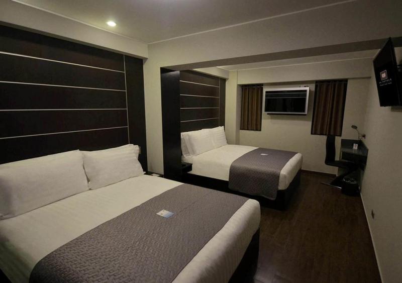 Double Two Queen Beds