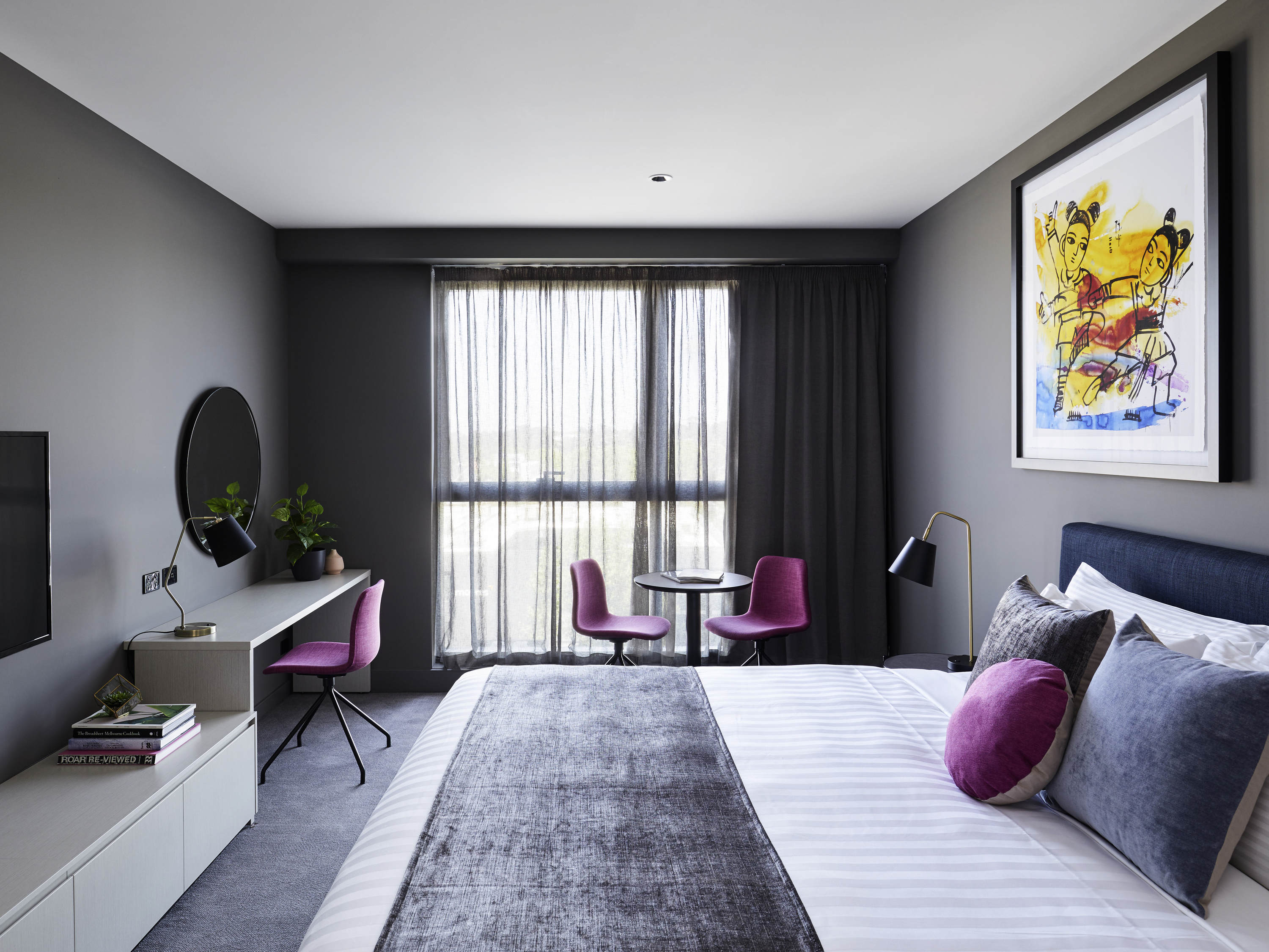 Studio King Size Bed