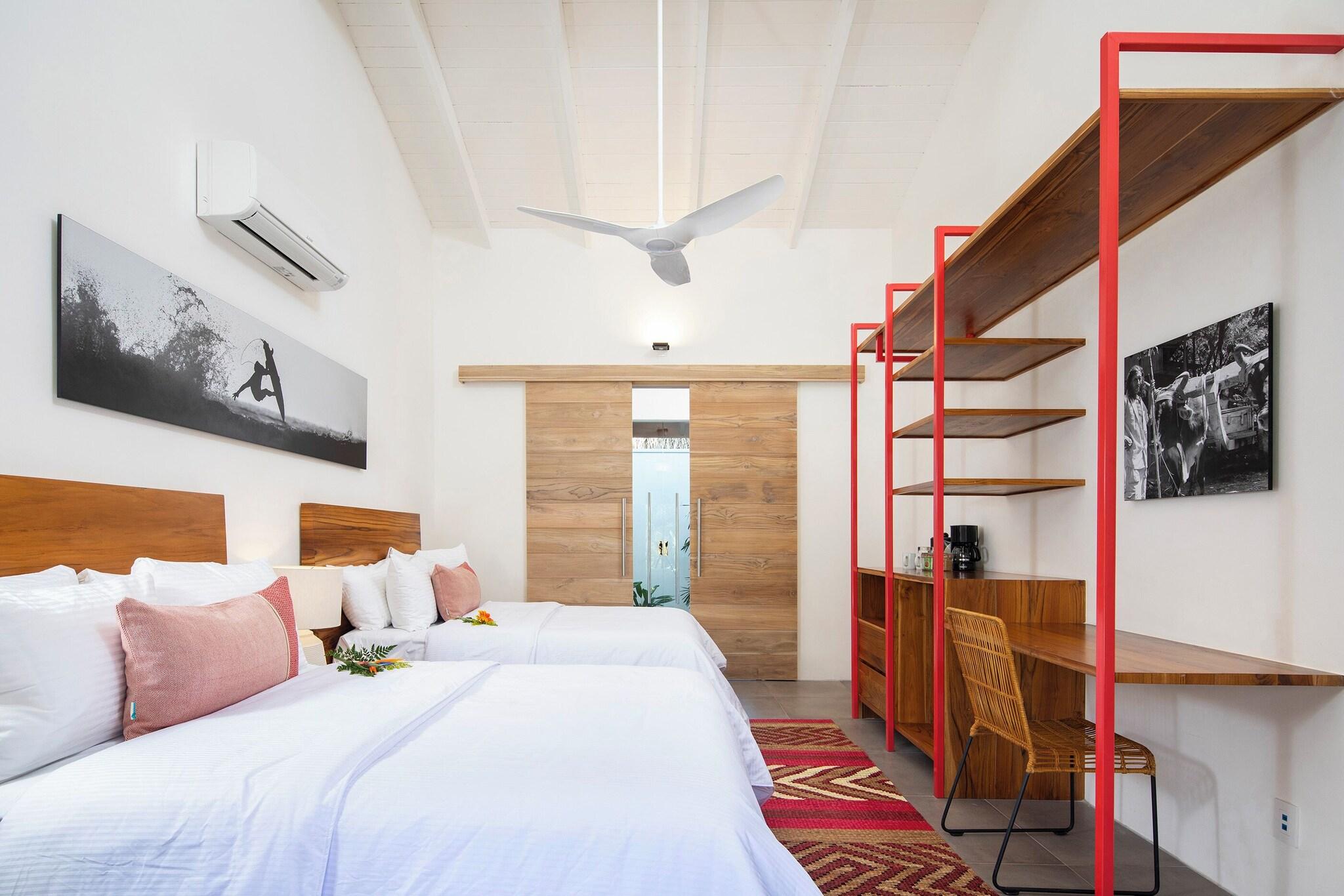 Quadruple Two Double Beds