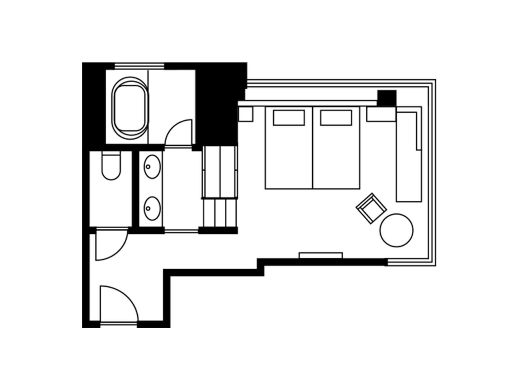 Twin City View Two Beds