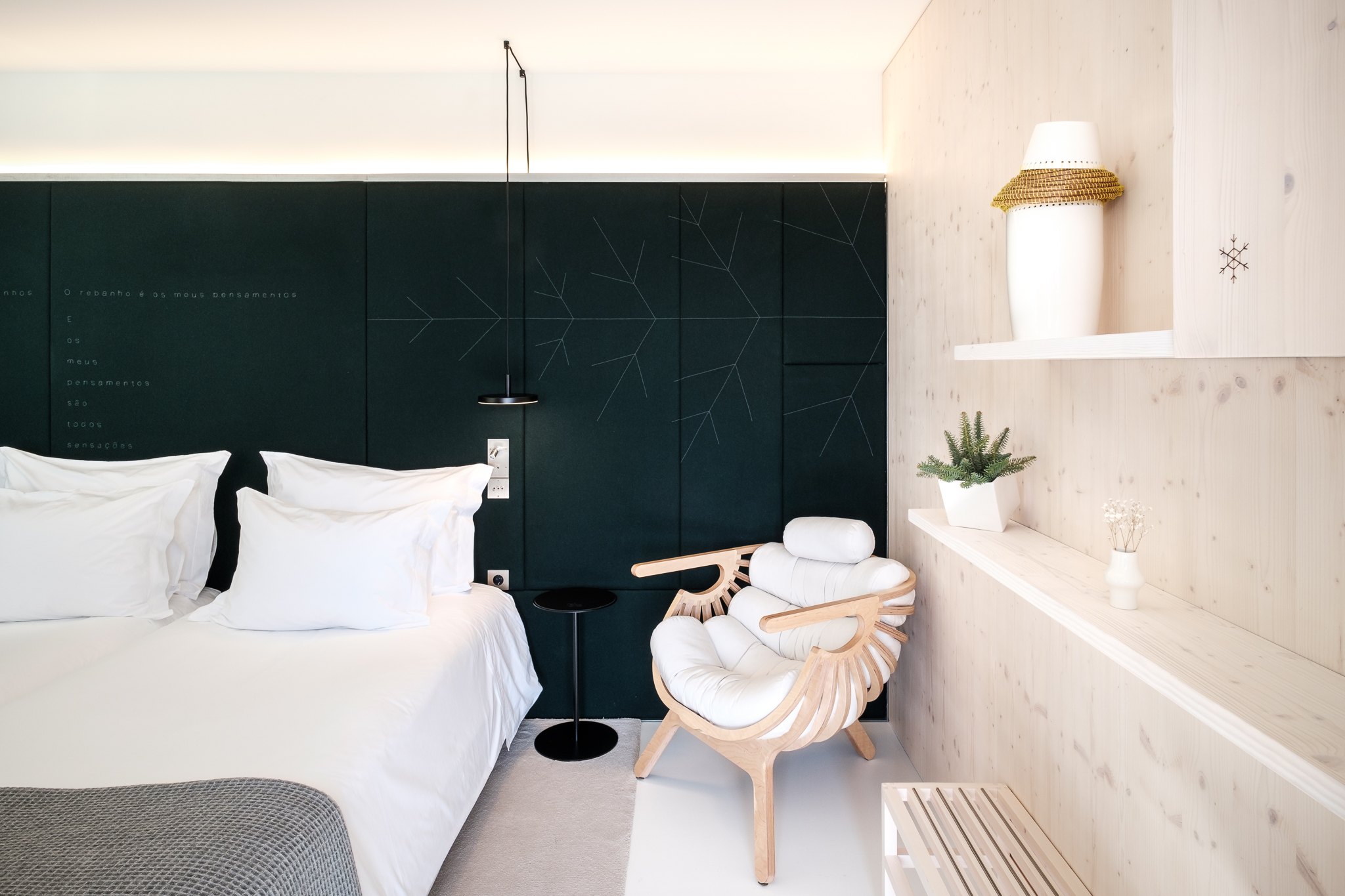 Double or Twin Mountain View