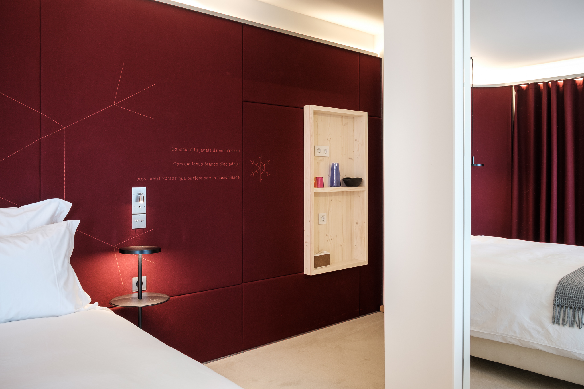 Double or Twin Mountain View