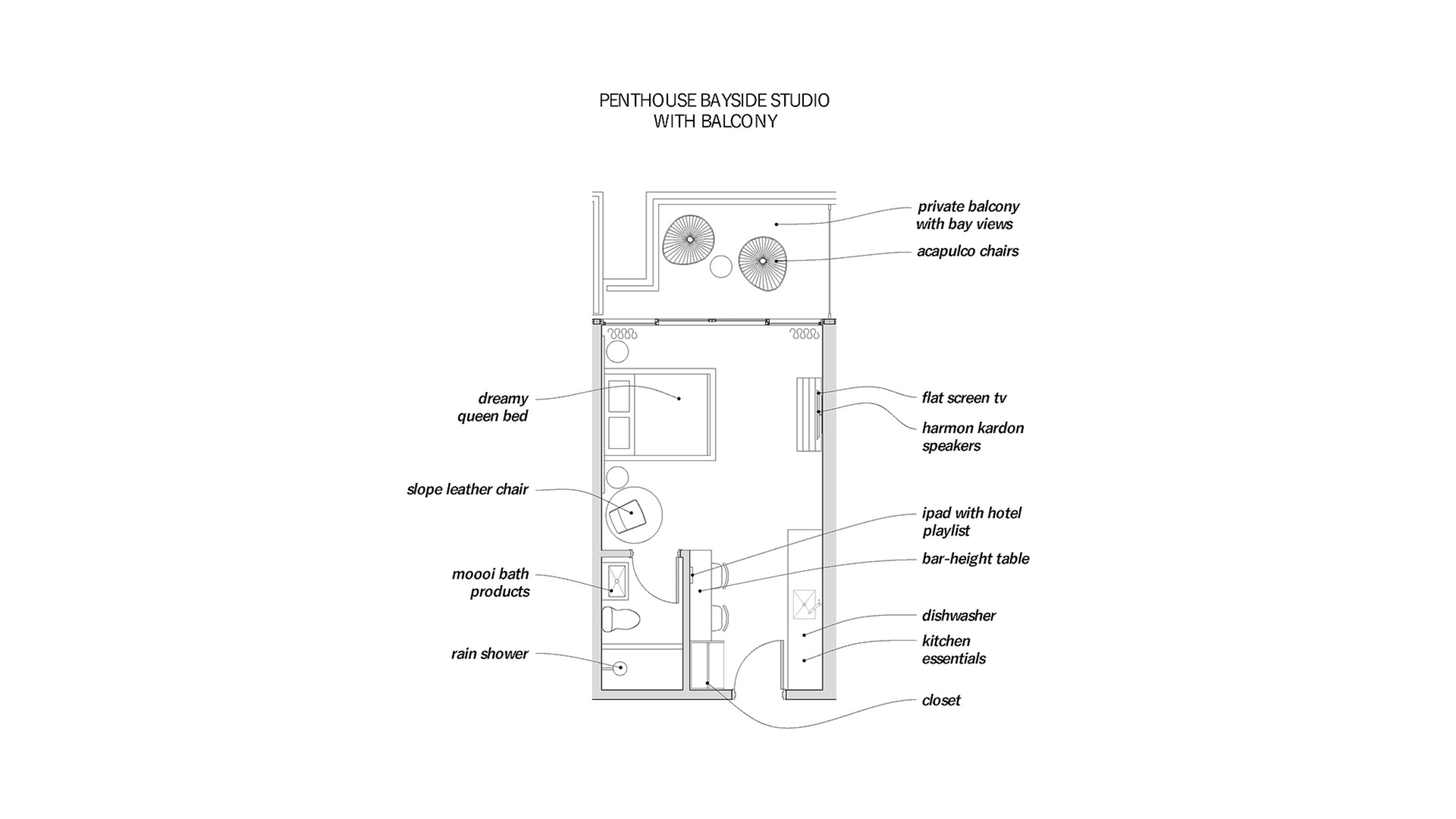 Studio Deluxe with Balcony