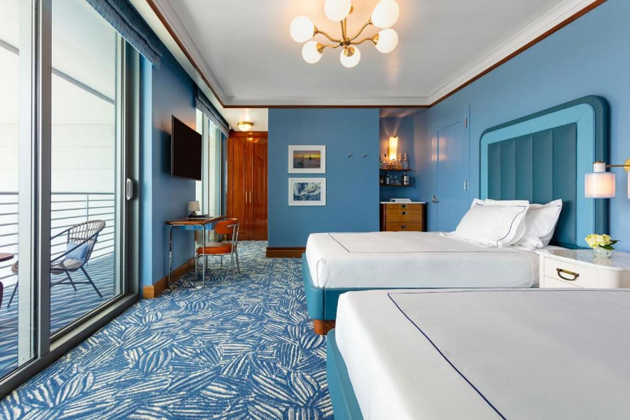 Quadruple Superior Two Double Beds