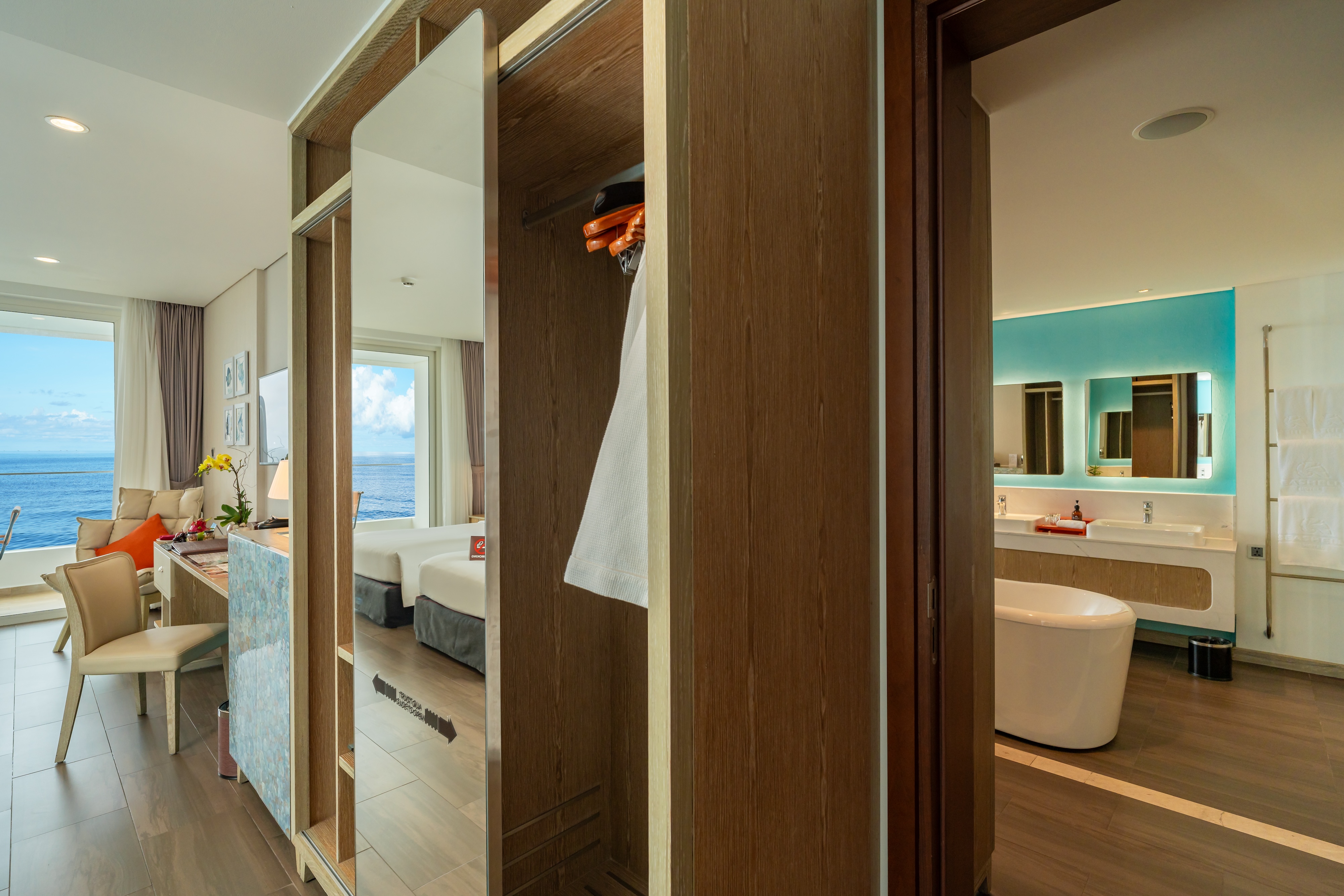 Family Room Ocean View Two Bedrooms