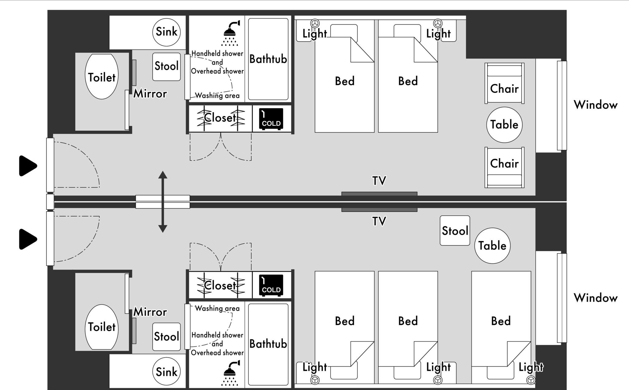 Room Connecting Room