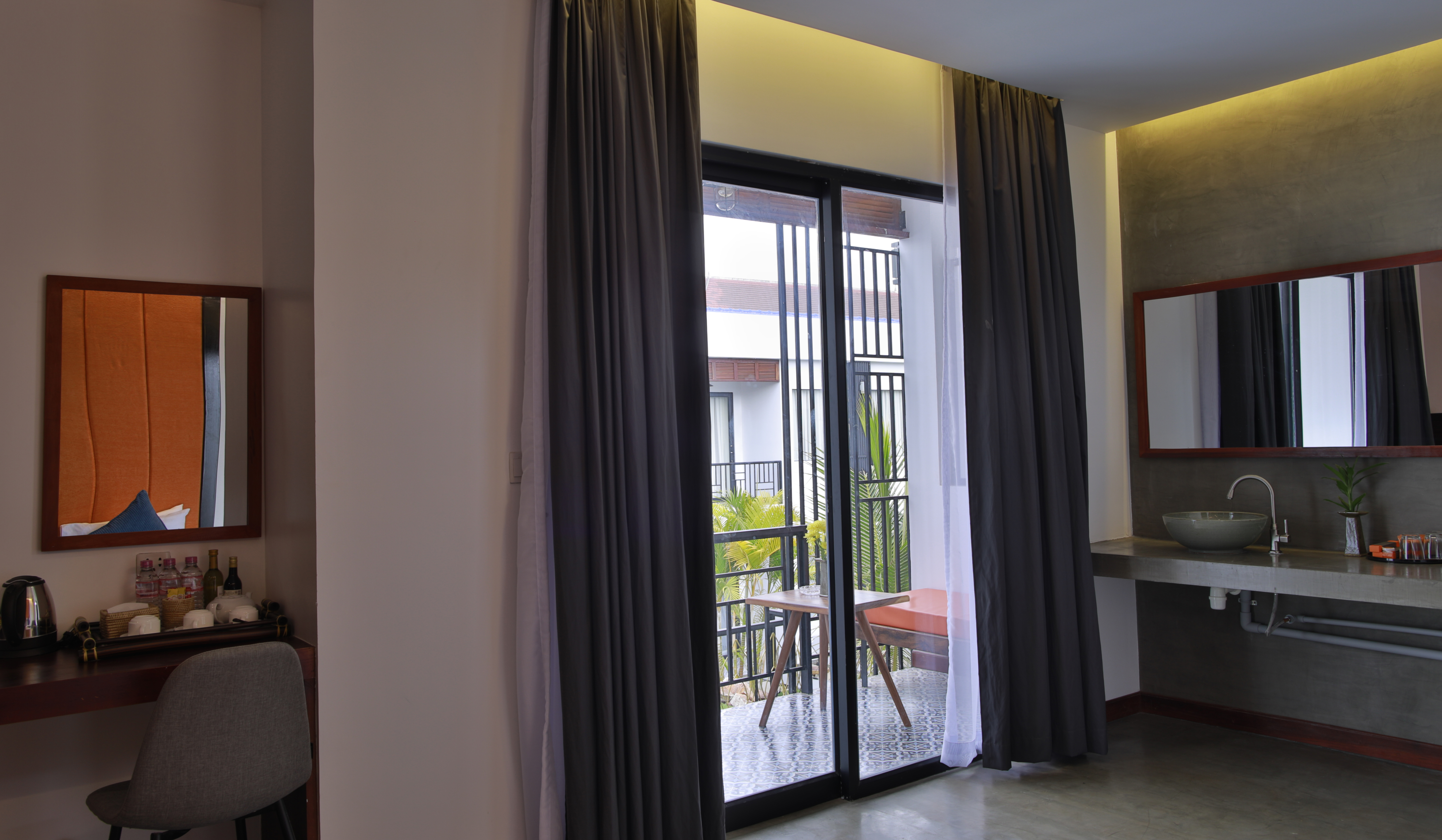 Family Room with Balcony