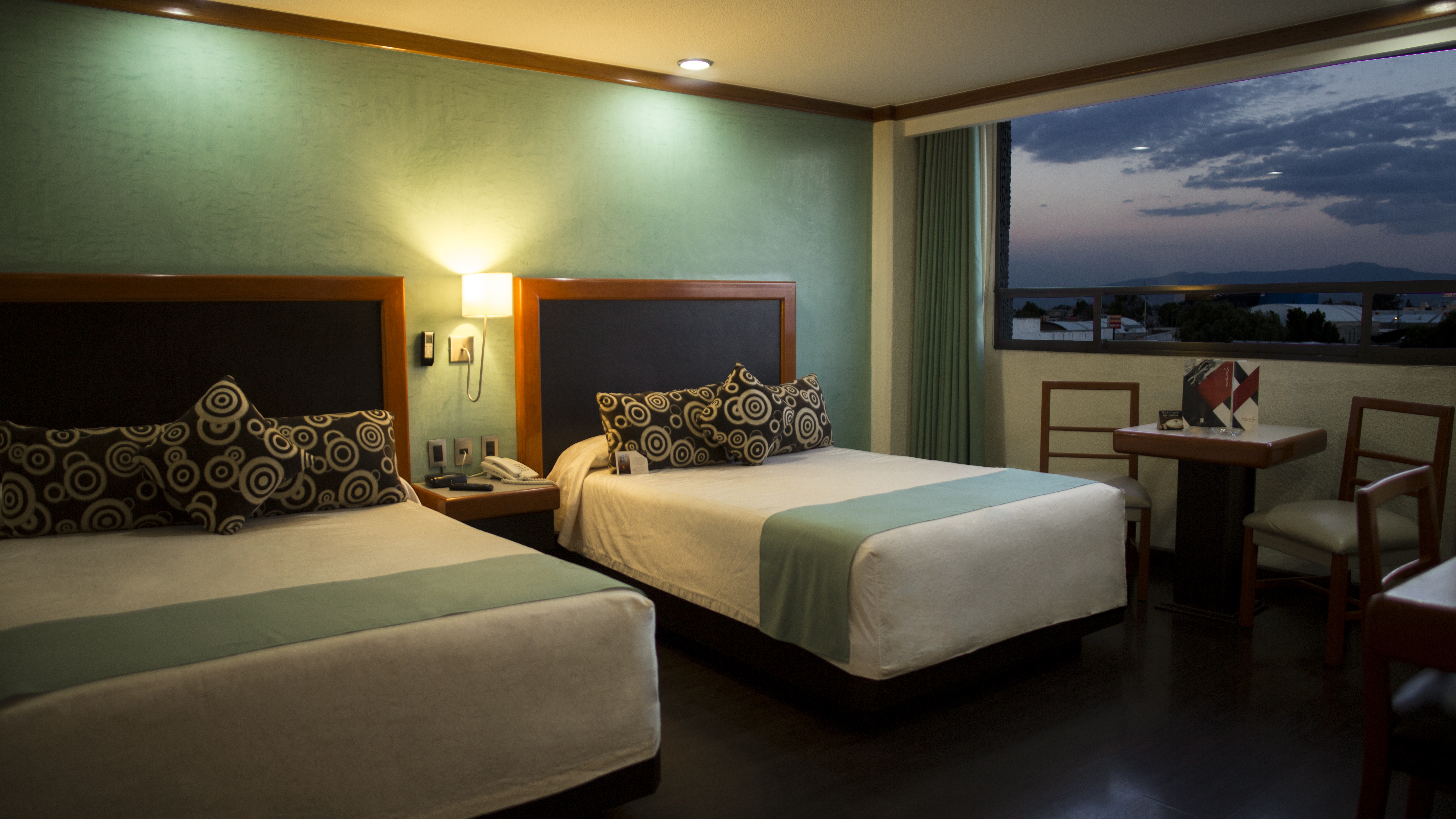 Double Two Double Beds