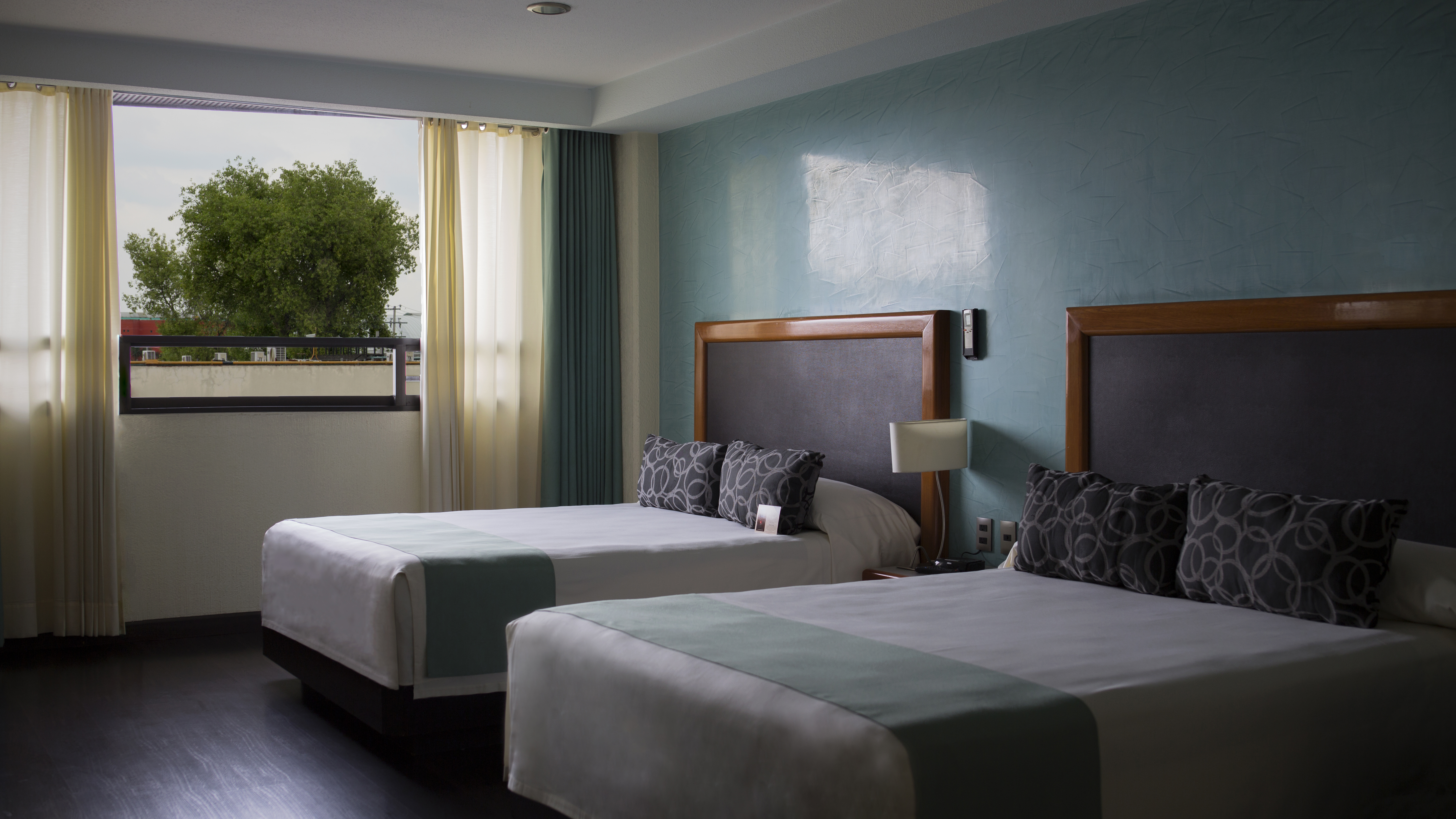 Double Two Double Beds