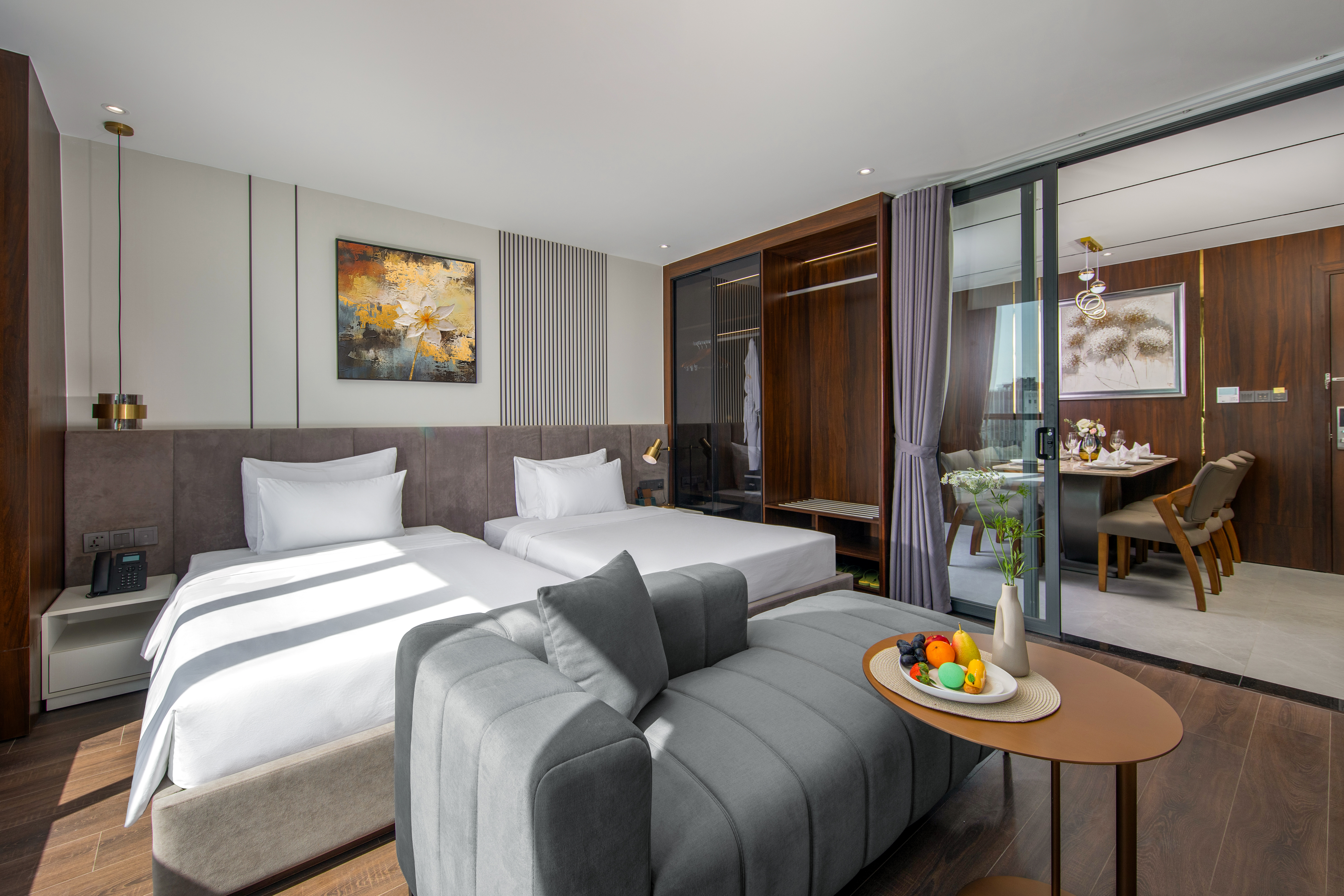 Family Room Two Bedrooms One Bathroom