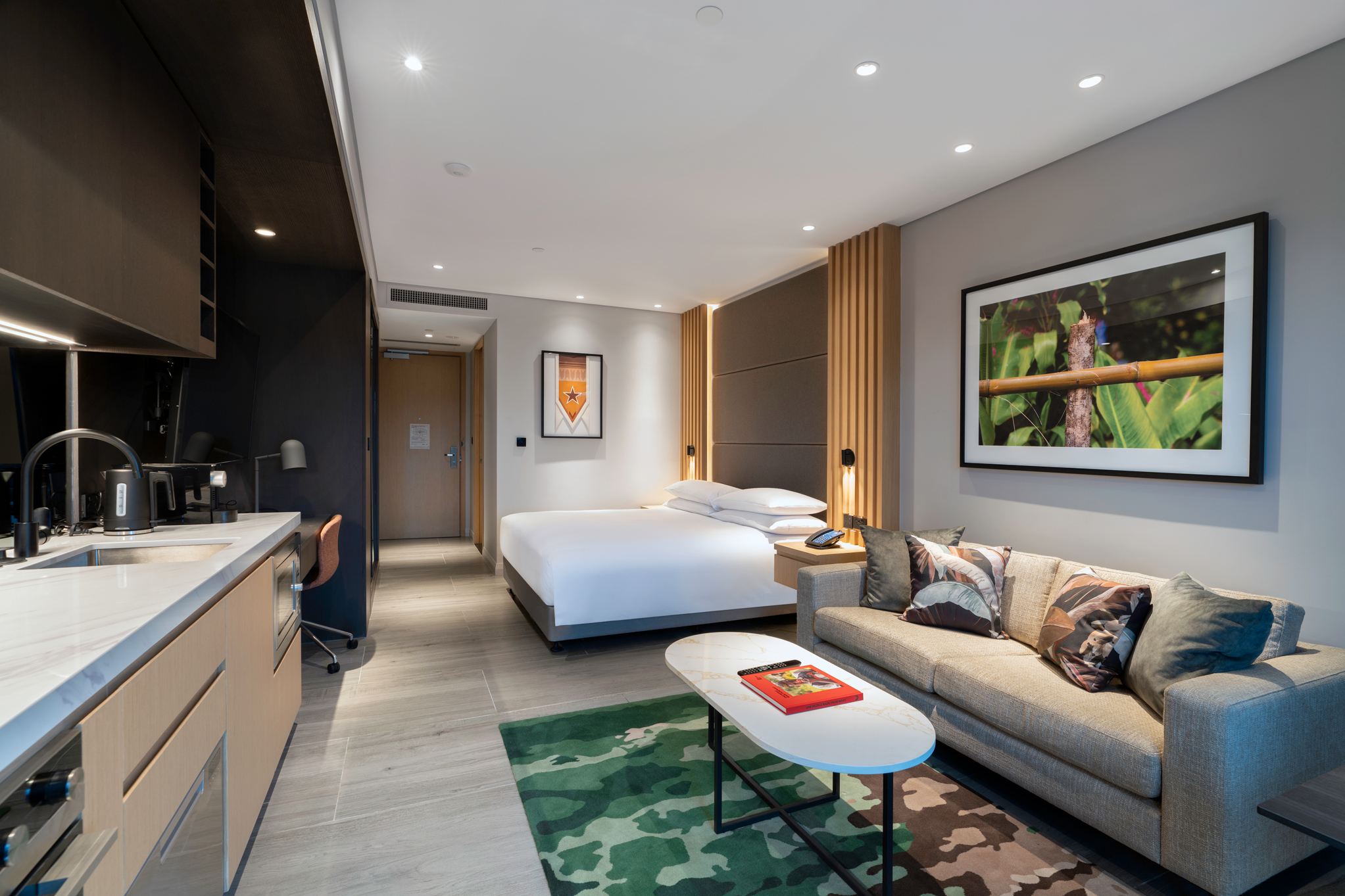 Studio King Size Bed