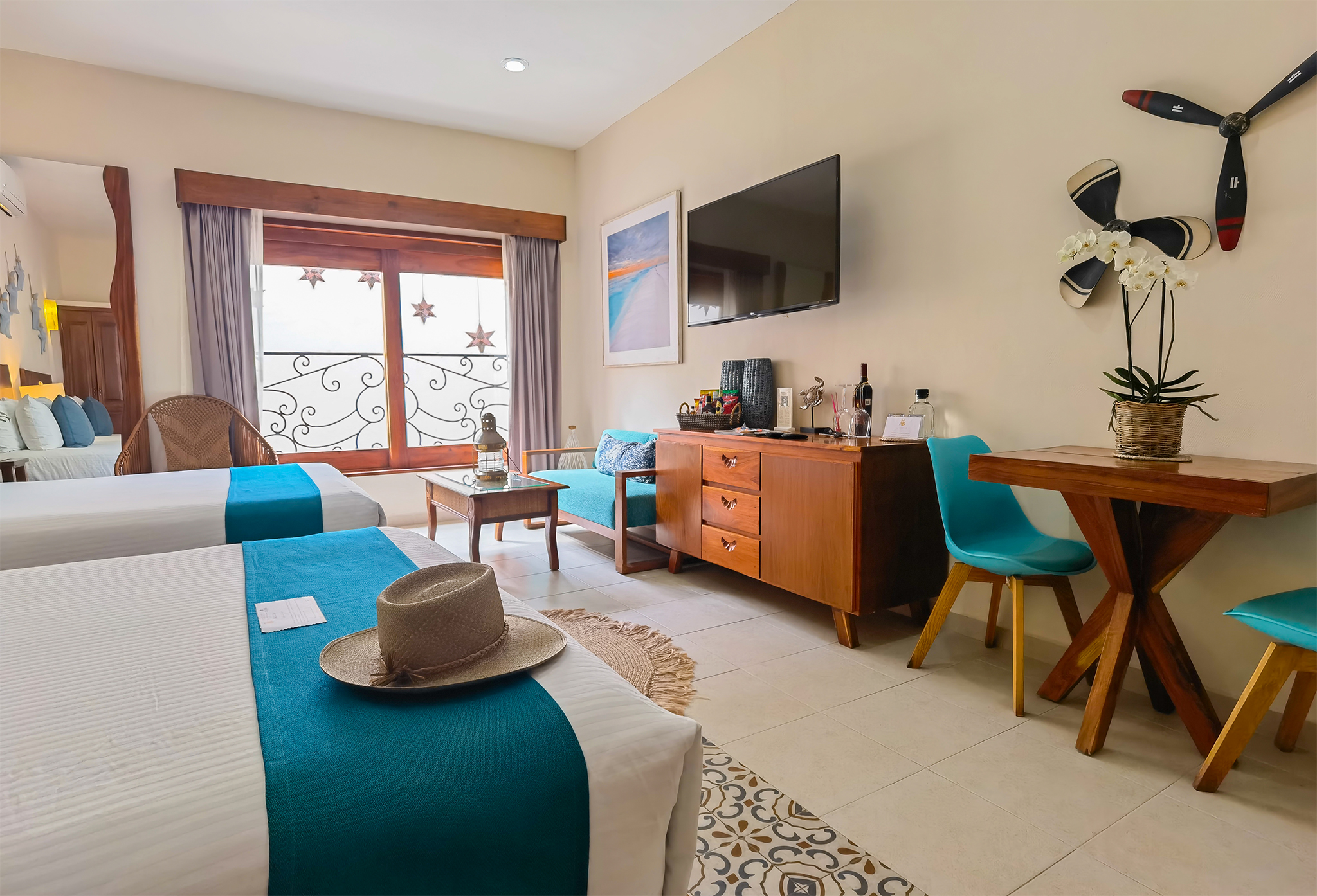 Suite Two Double Beds