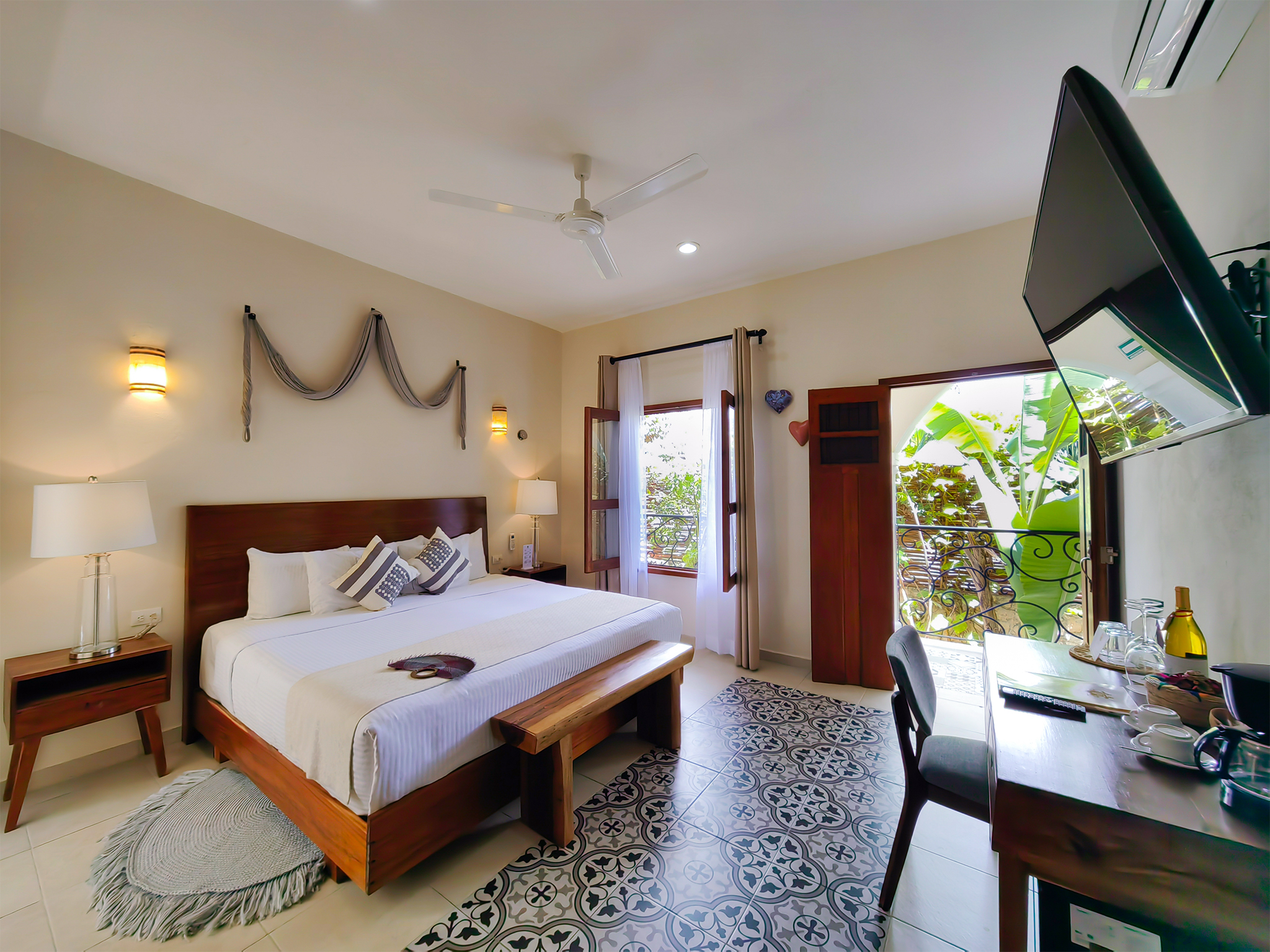 Double King Size Bed