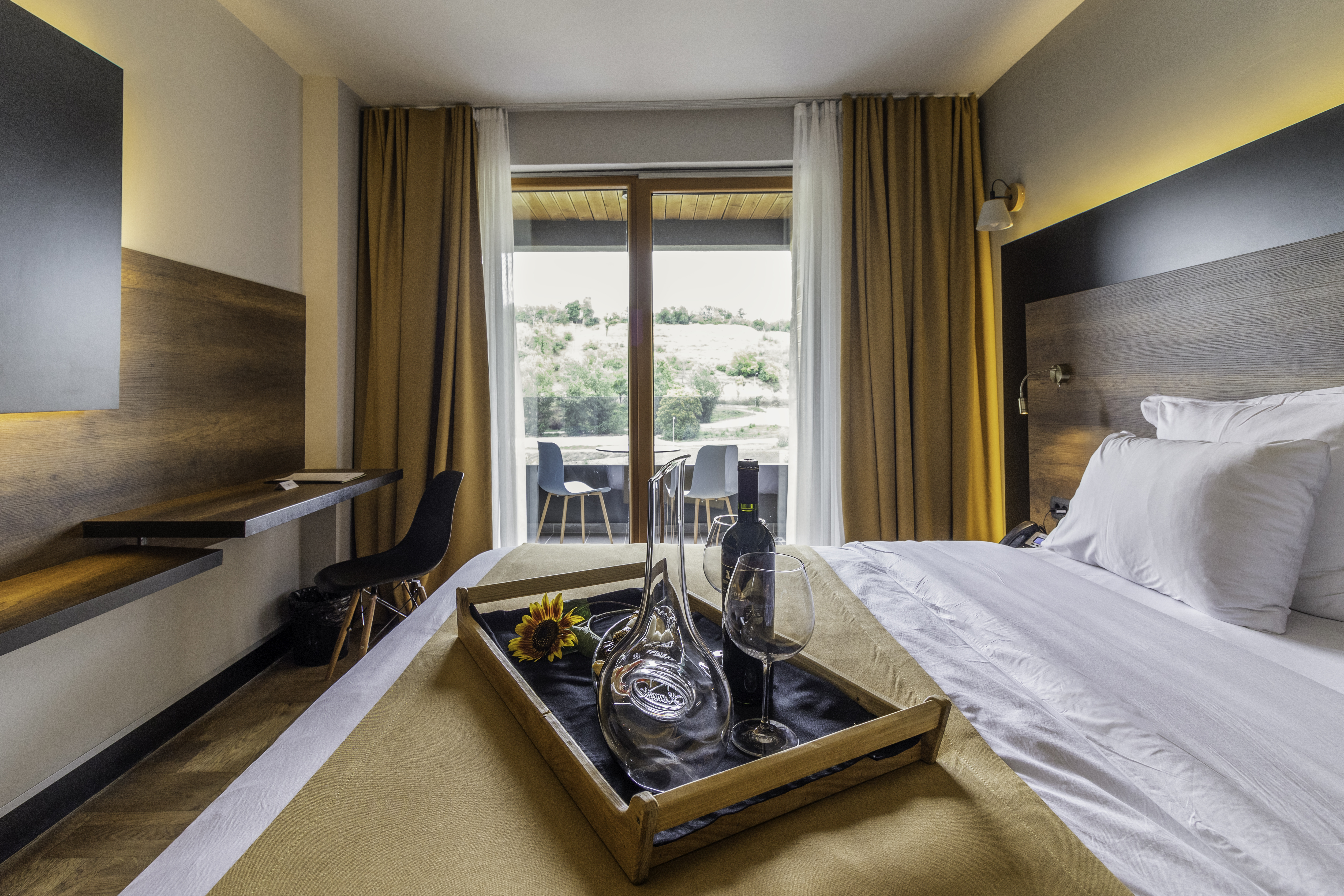 Double with Balcony with Views