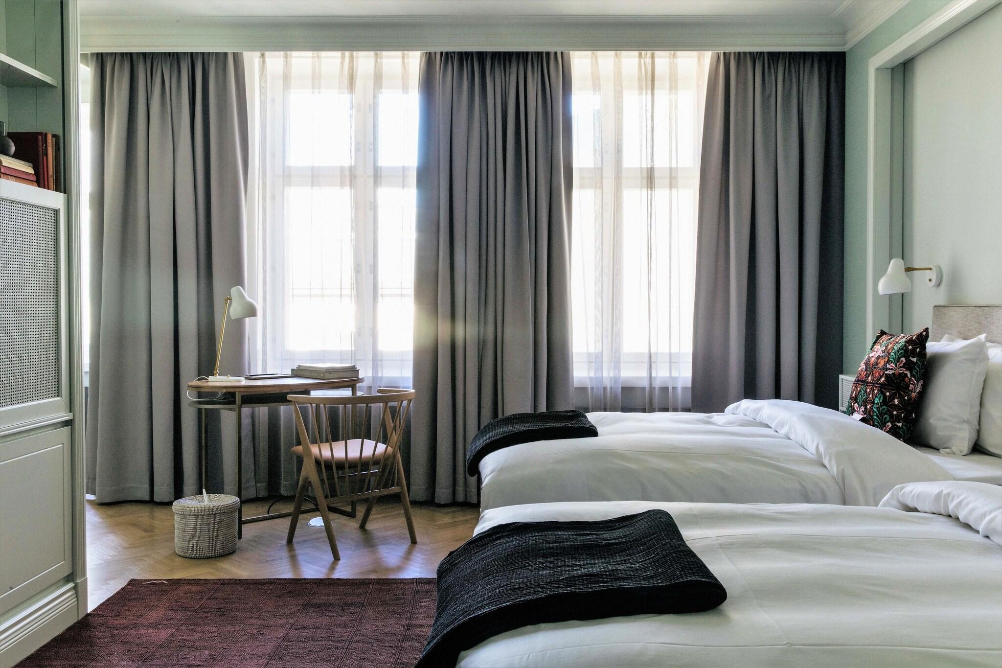 Twin Two Double Beds