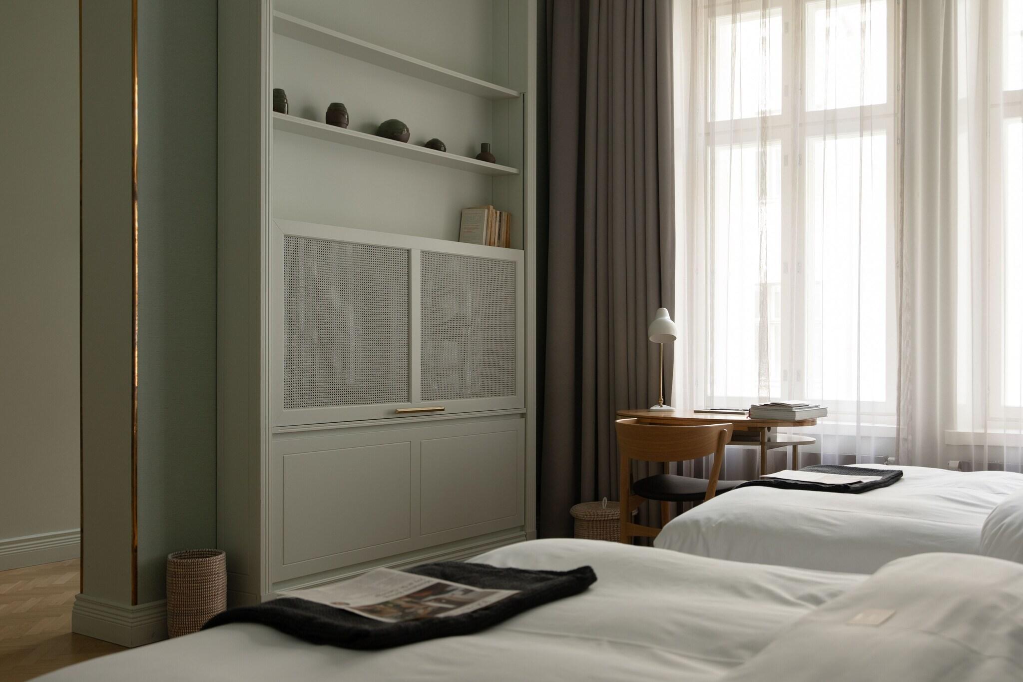 Twin Two Double Beds