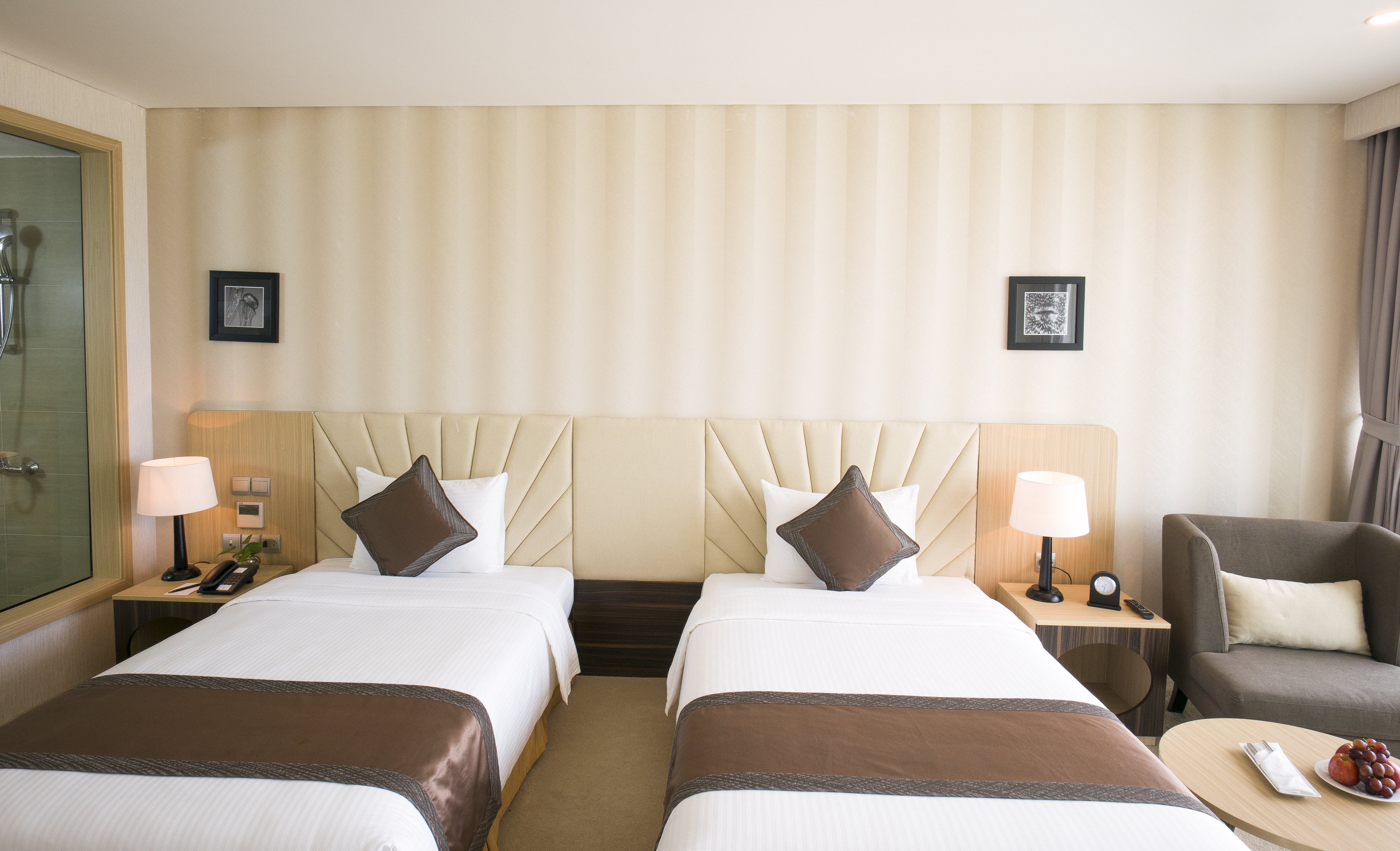 Twin Deluxe Mountain View