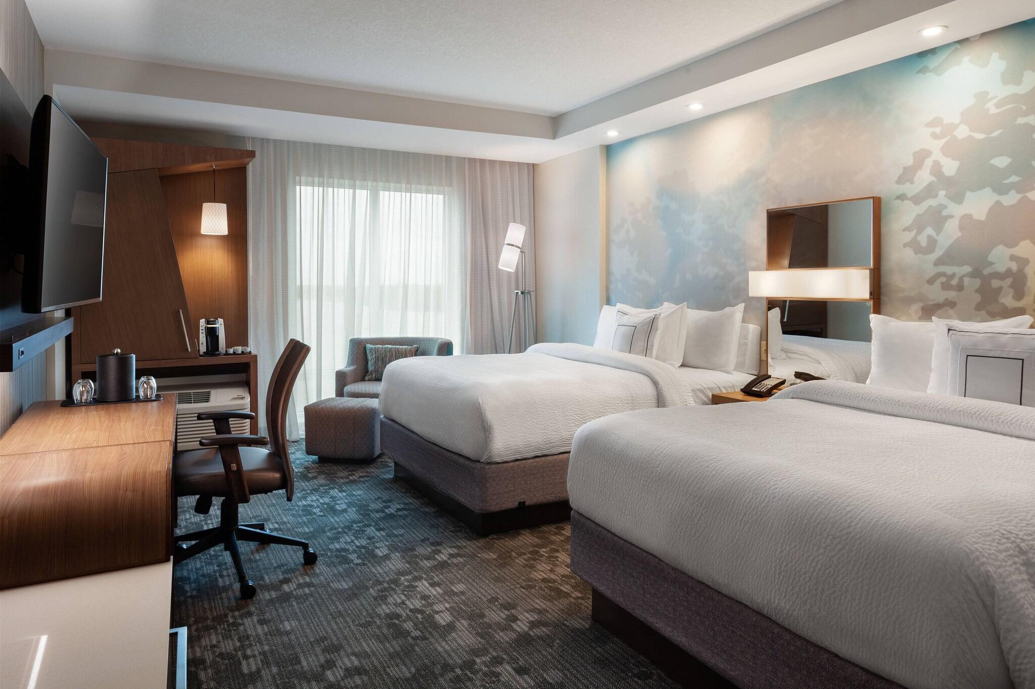 Double Two Queen Beds