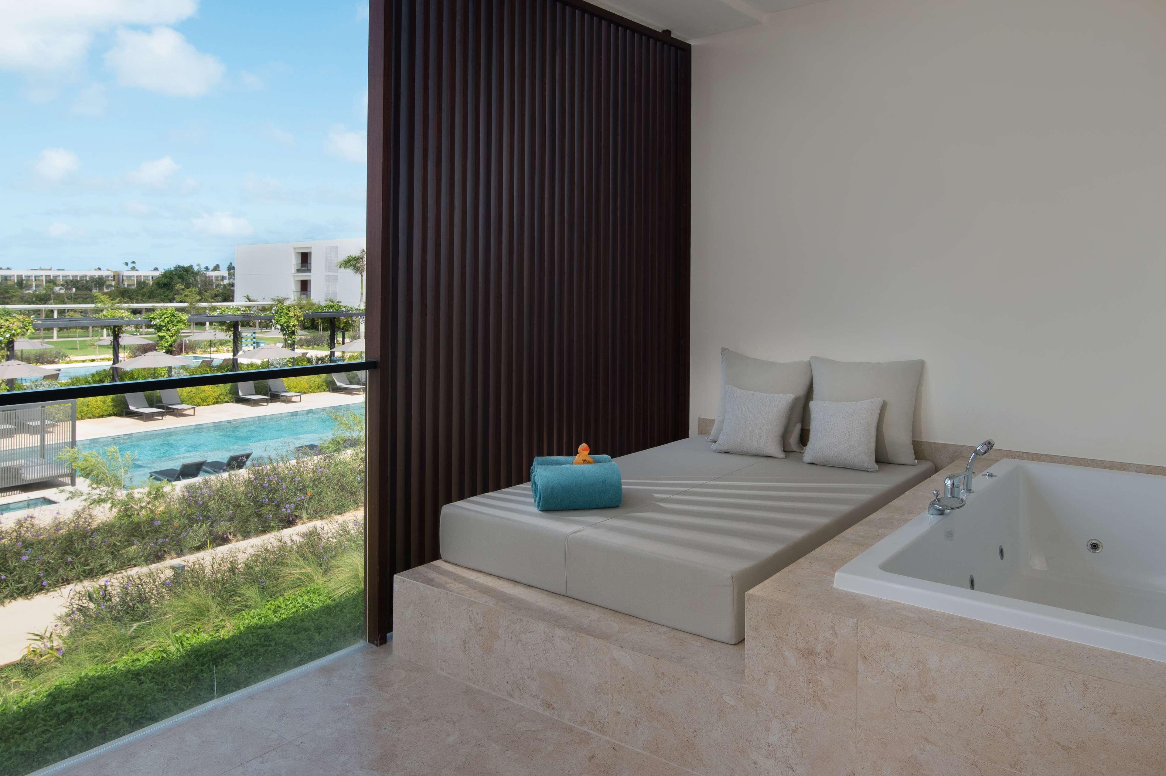 Room Pool View Two Double Beds