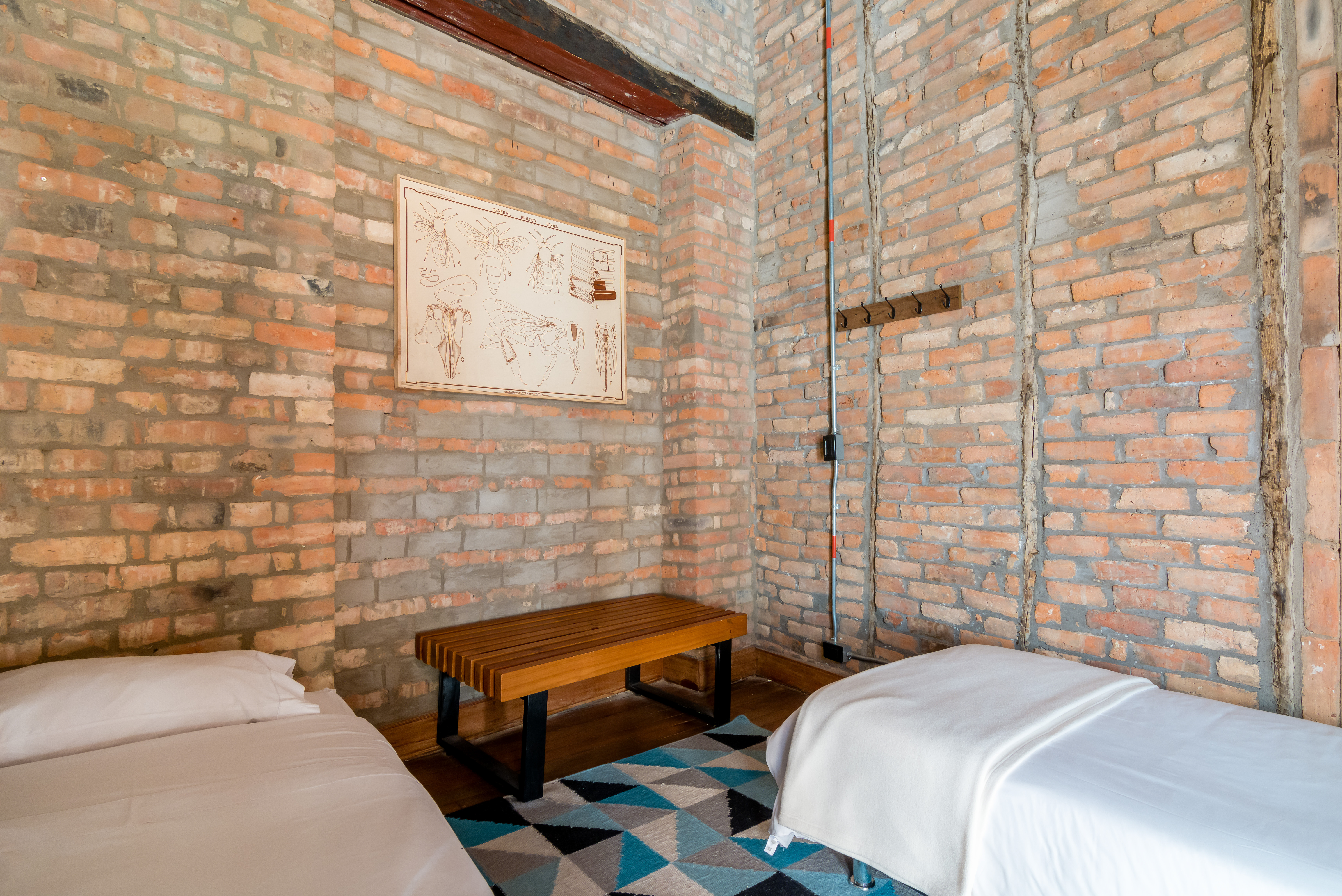 Twin with Shared Bathroom