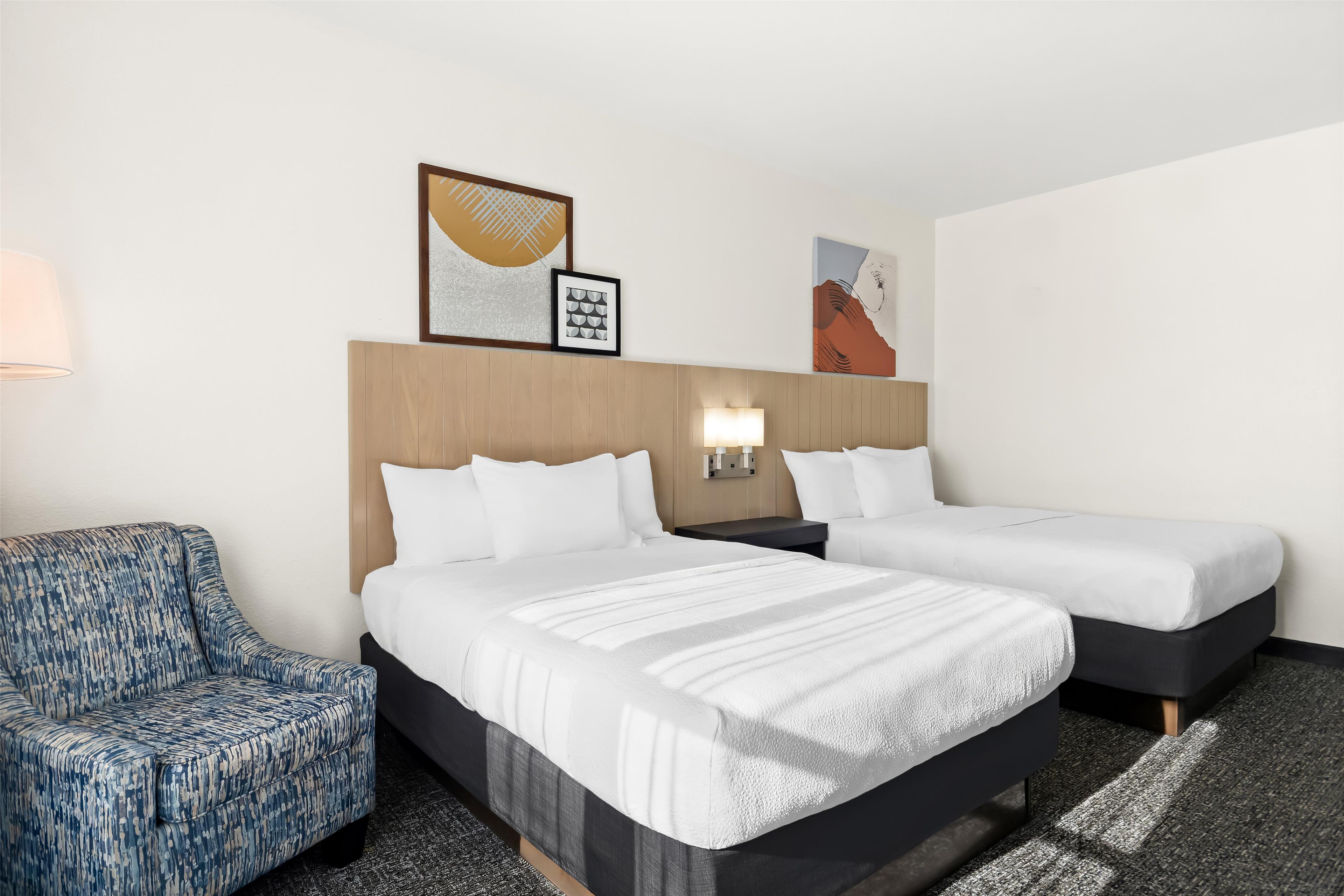 Double Two Queen Beds