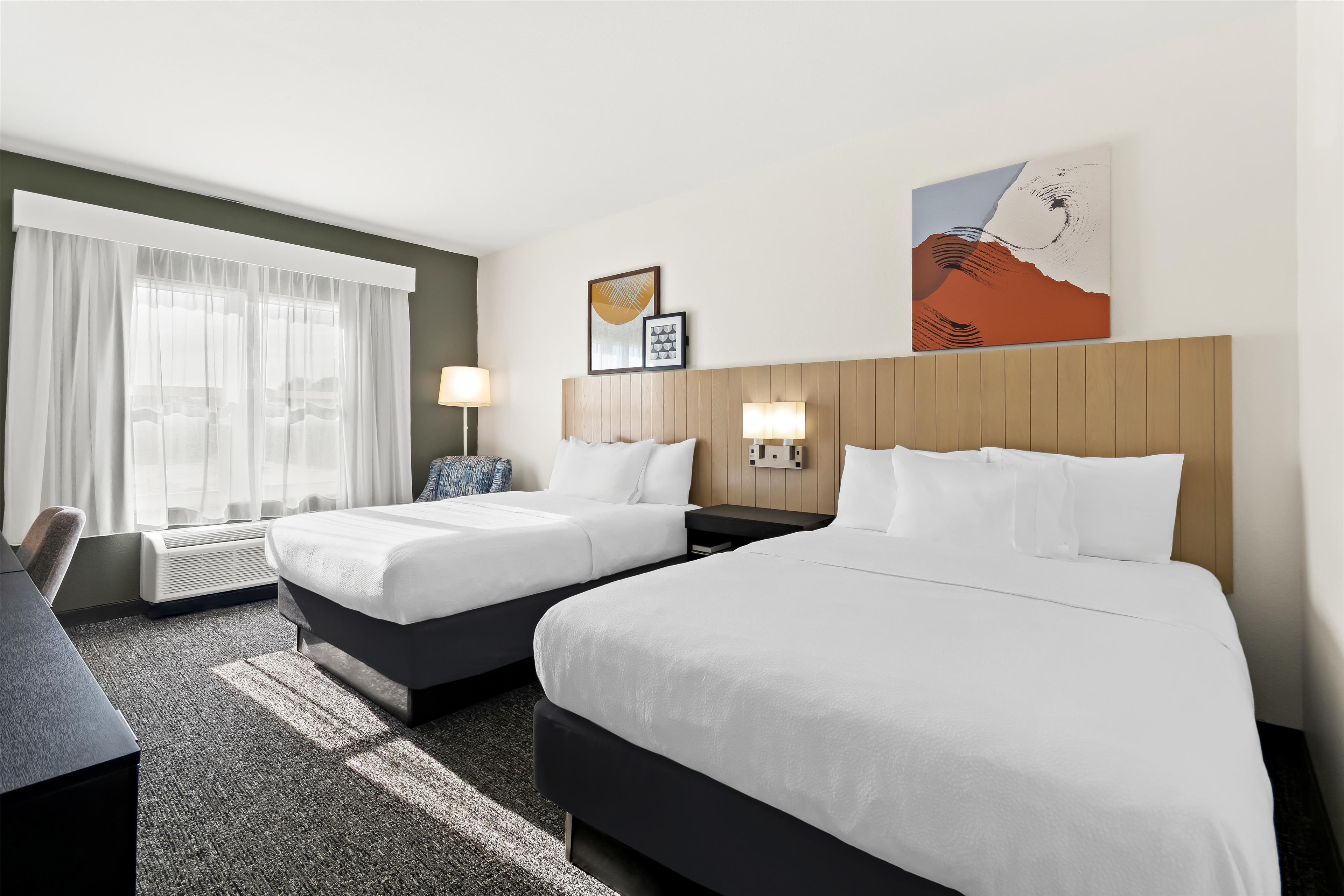 Double Two Queen Beds