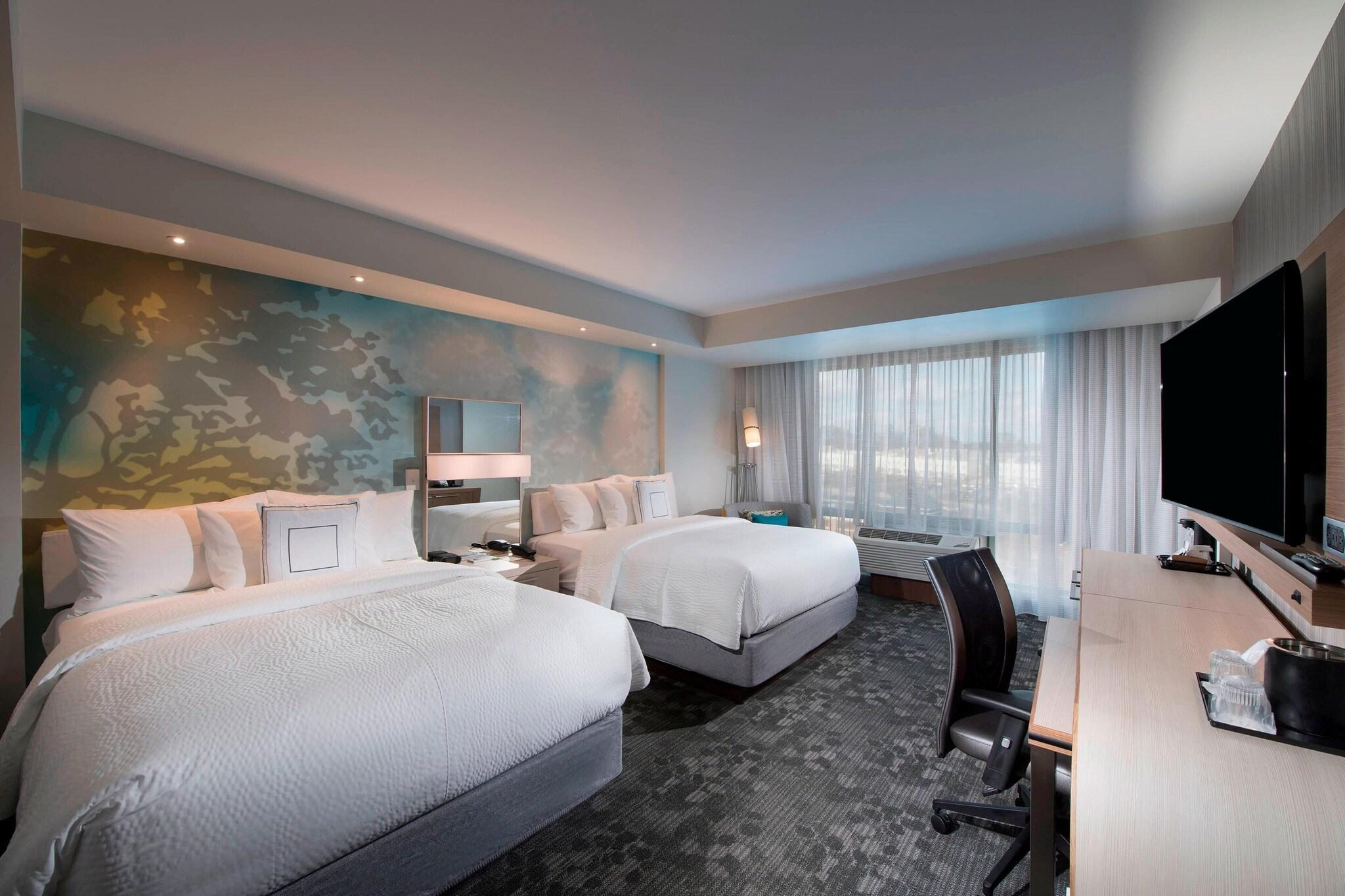 Double Two Queen Beds